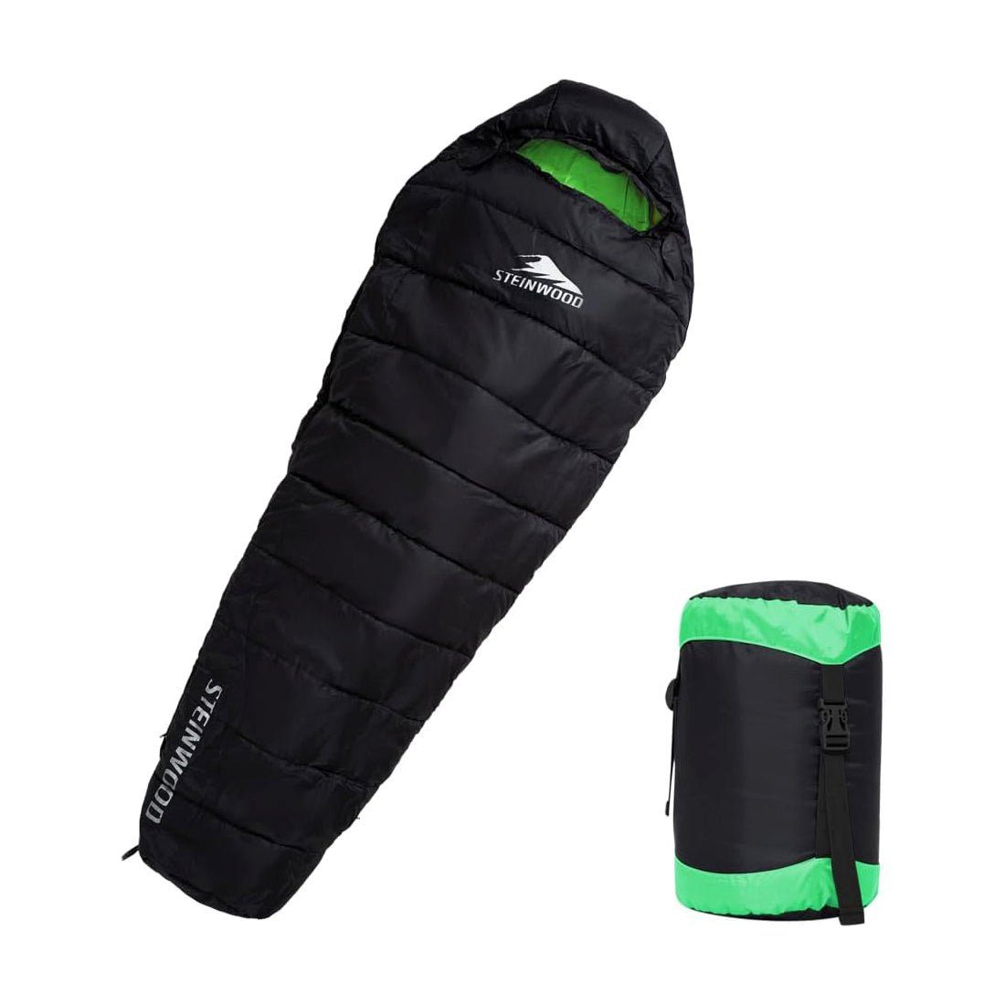Steinwood Mumienschlafsack koppelbar extra breit 3-4 günstig online kaufen