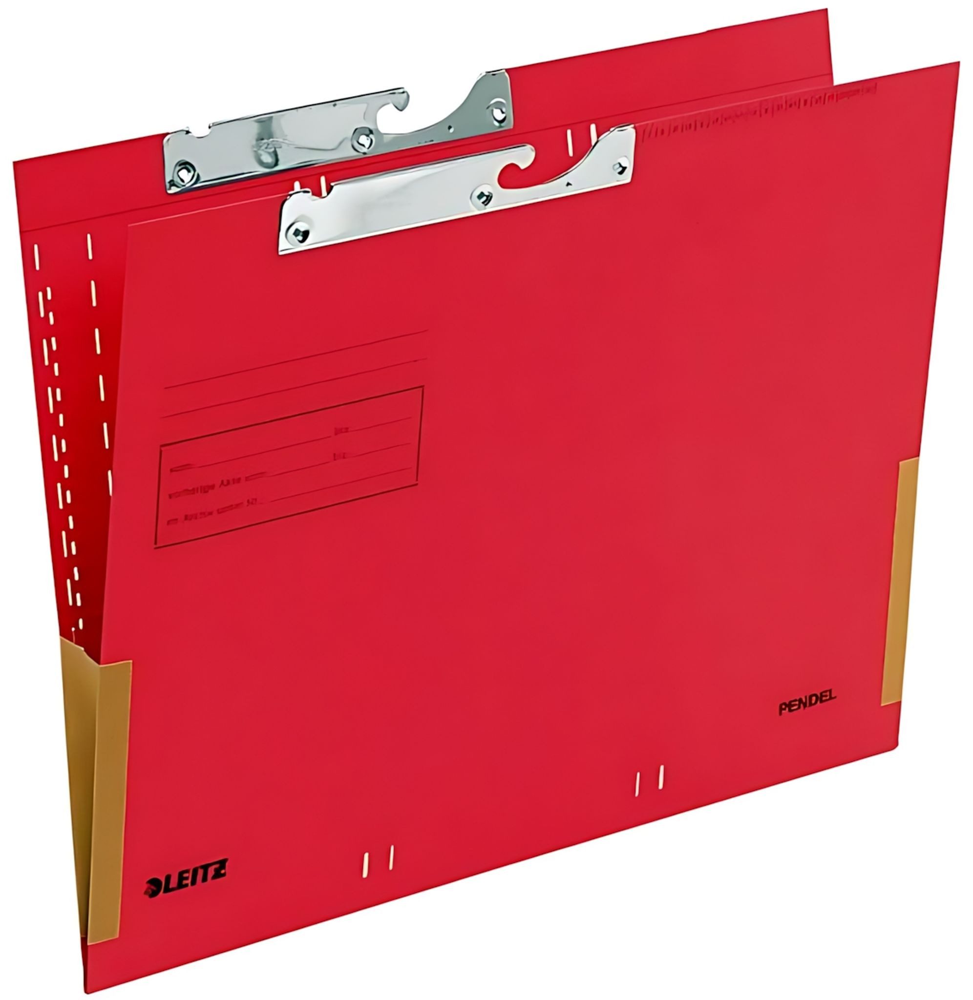 LEITZ Hängeordner LEITZ Pendeltasche rot Pendeltasche seitlich verschlossen mit L