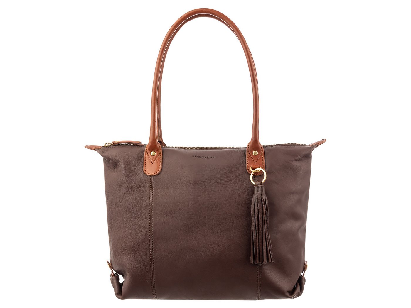 HARBOUR 2nd Shopper VM.15109 Totebag style vm Lucia L (1-tlg), Leder