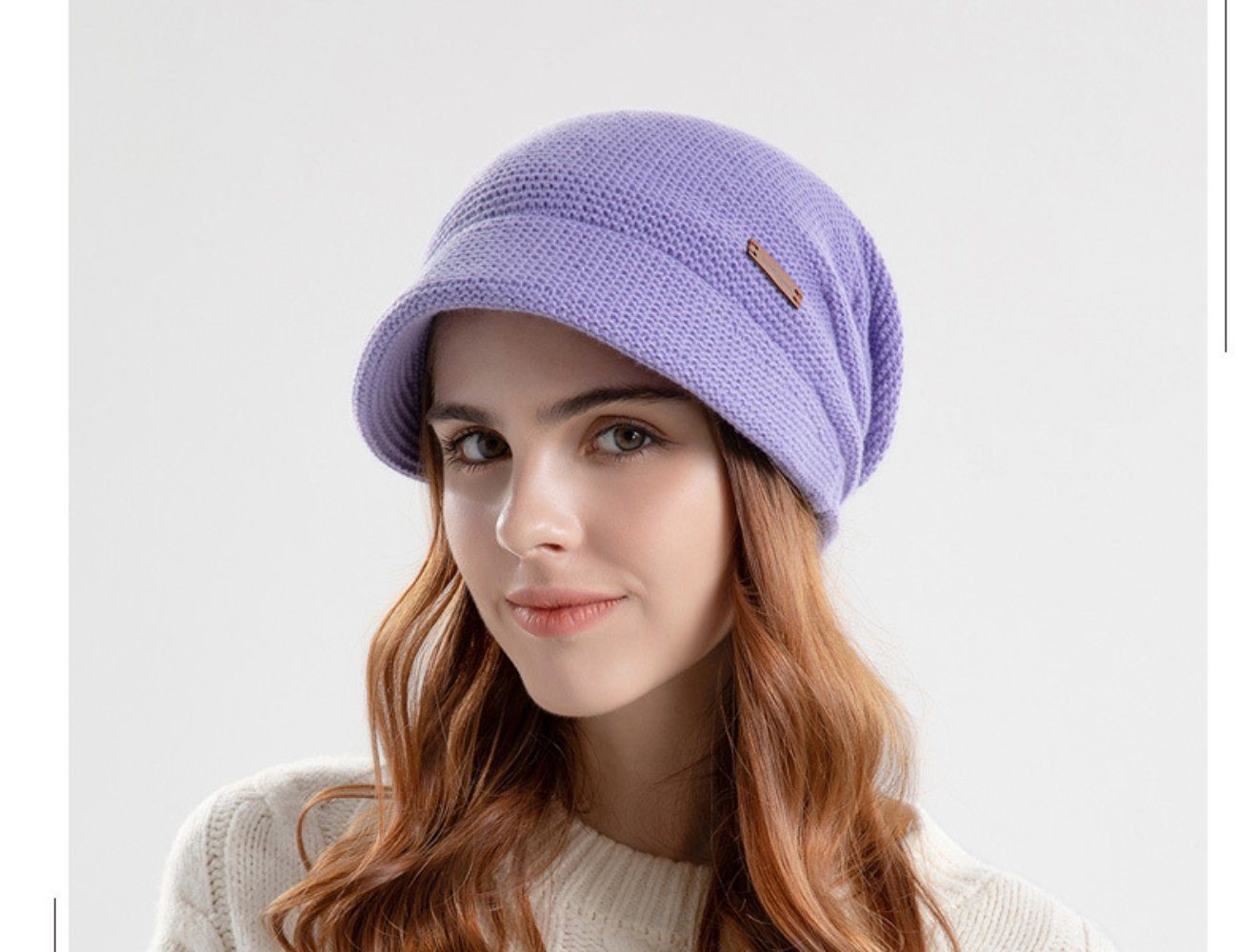 Blusmart Strickmütze Unisex Winter Modische Strickmütze günstig online kaufen