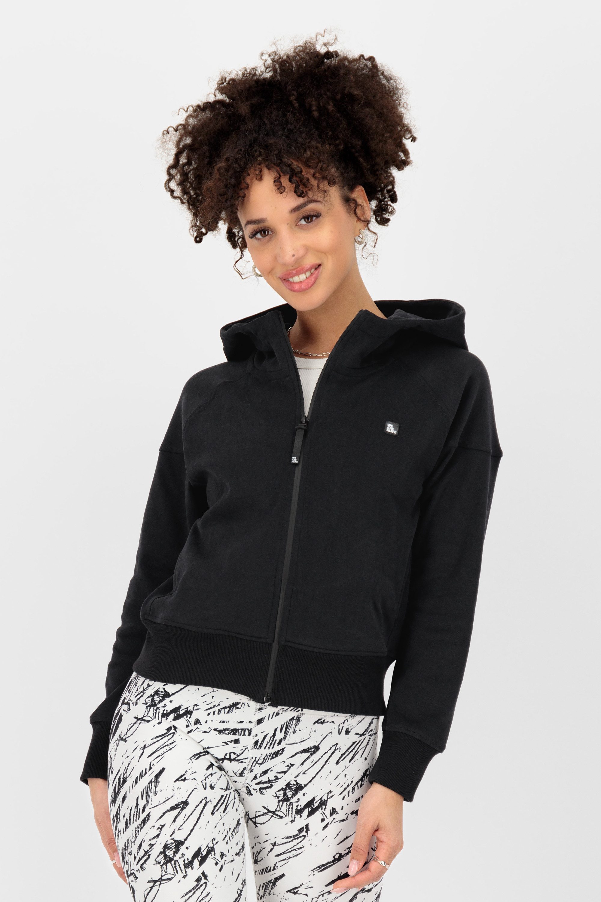 Alife & Kickin Kapuzensweatjacke CorinaAK A Sweat Jacket Damen Kapuzensweatjacke, Jacke