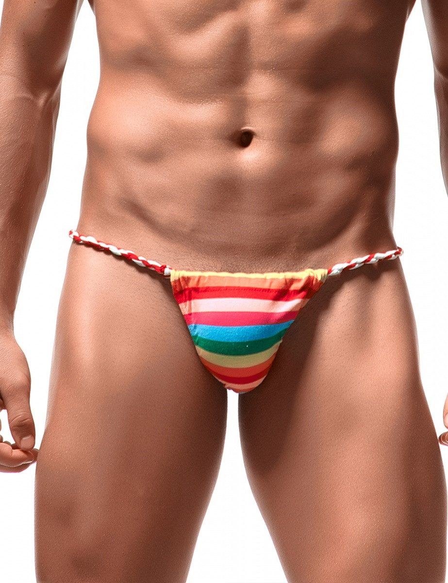 Lau-Fashion Tanga Herren String Rainbow Penis günstig online kaufen