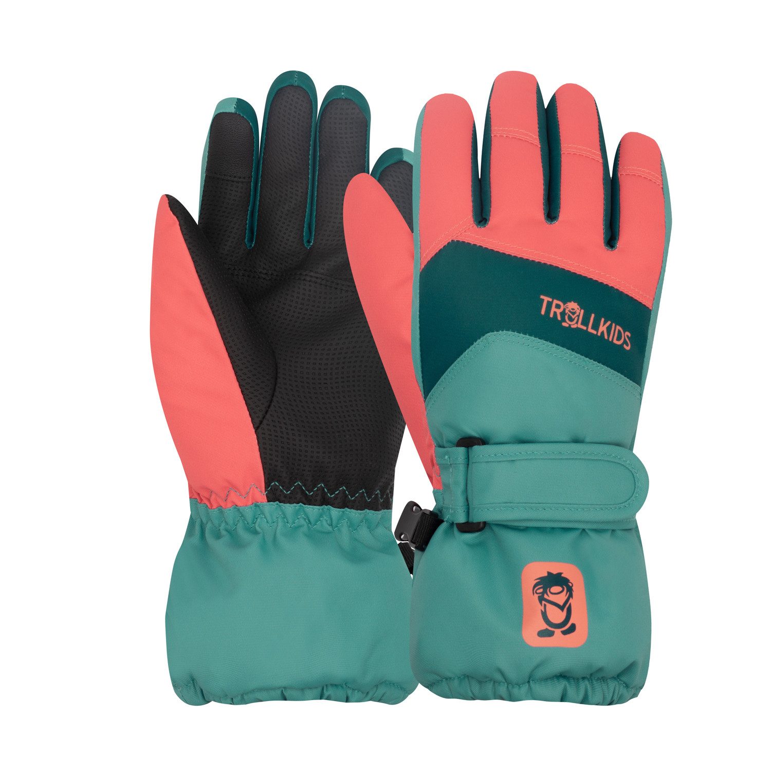 Staubiges Teal/Korallenrosa/Mitternachtspetrol