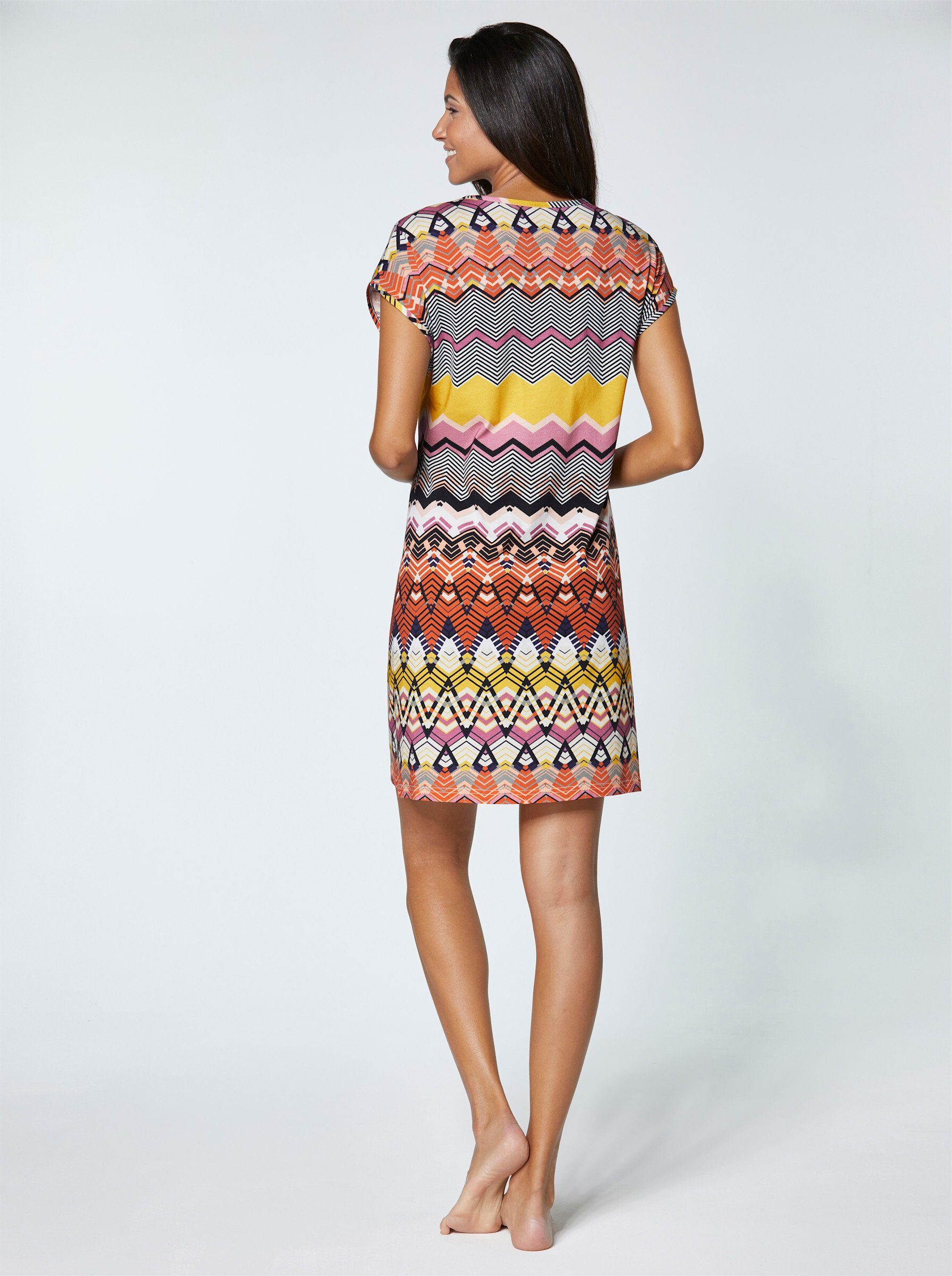 Witt Strandkleid Sommerkleid Kurzarm
