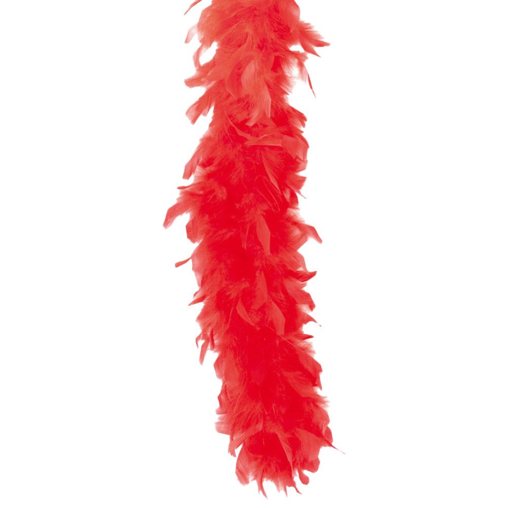 Fries Kostüm ries Federboa ca.180 cm – Weiß, Schwarz, Rot, Lila, Pink – Karneval, Federleicht & glamourös