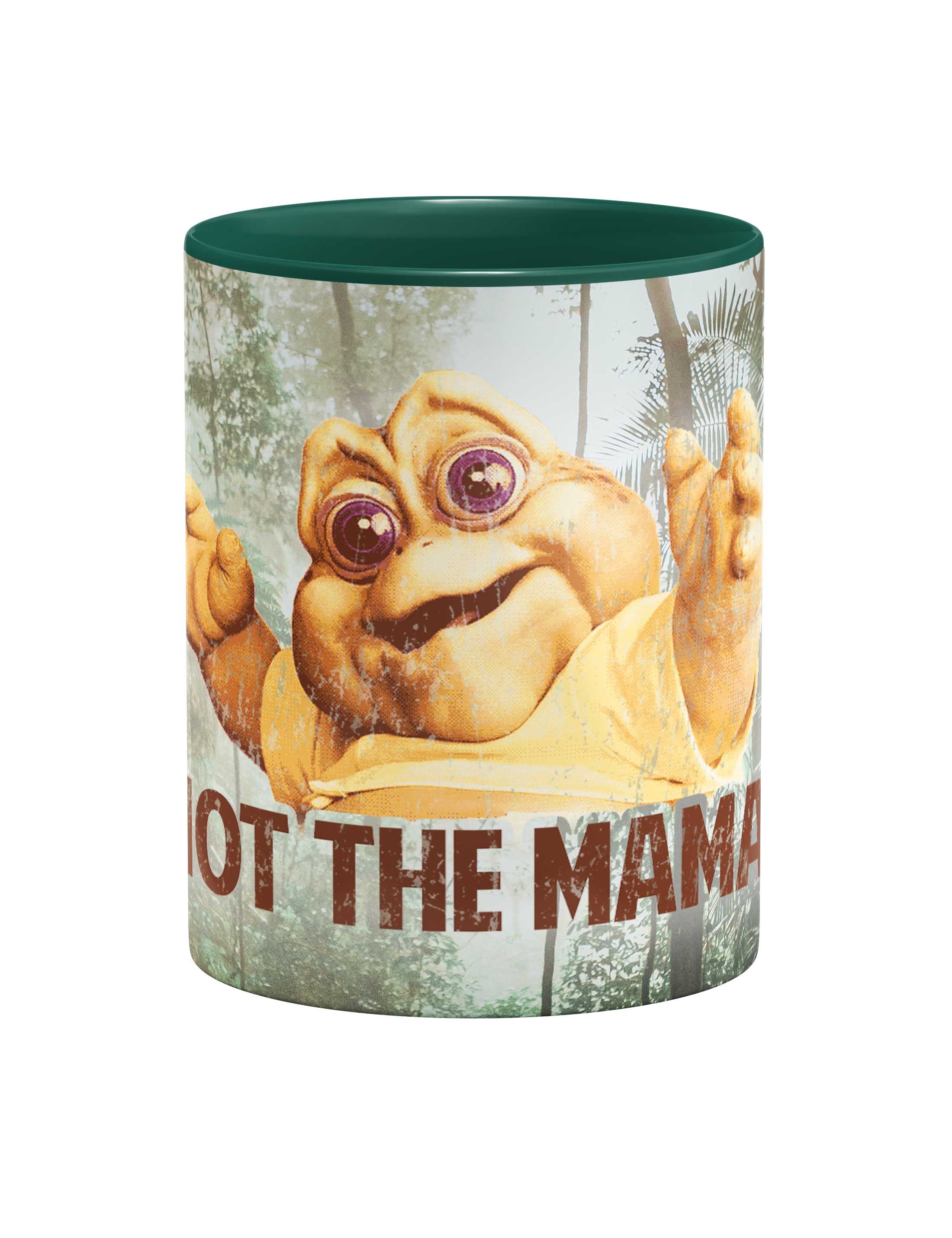 Urban Backwoods Tasse Not The Mama Kaffeetasse Logo Die Zeichen Company Dinosaurs Dinos, 1-tlg., Keramik, Symbol Sign Logo Firmenlogo – Bild 3 von 5