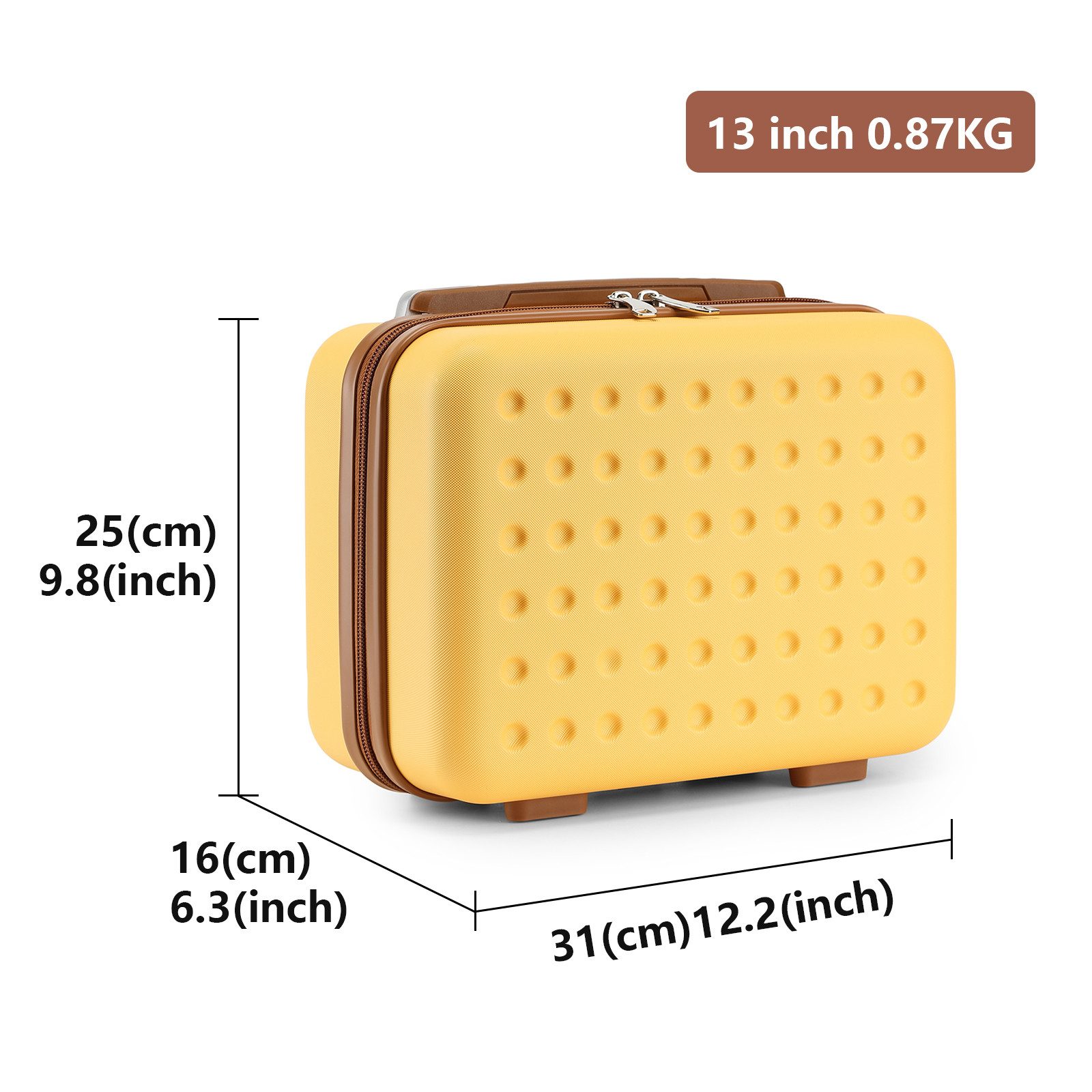 KONO Koffer Hartschalenkoffer Reisekoffer Trolleys 100% ABS Handgepäck Koff günstig online kaufen