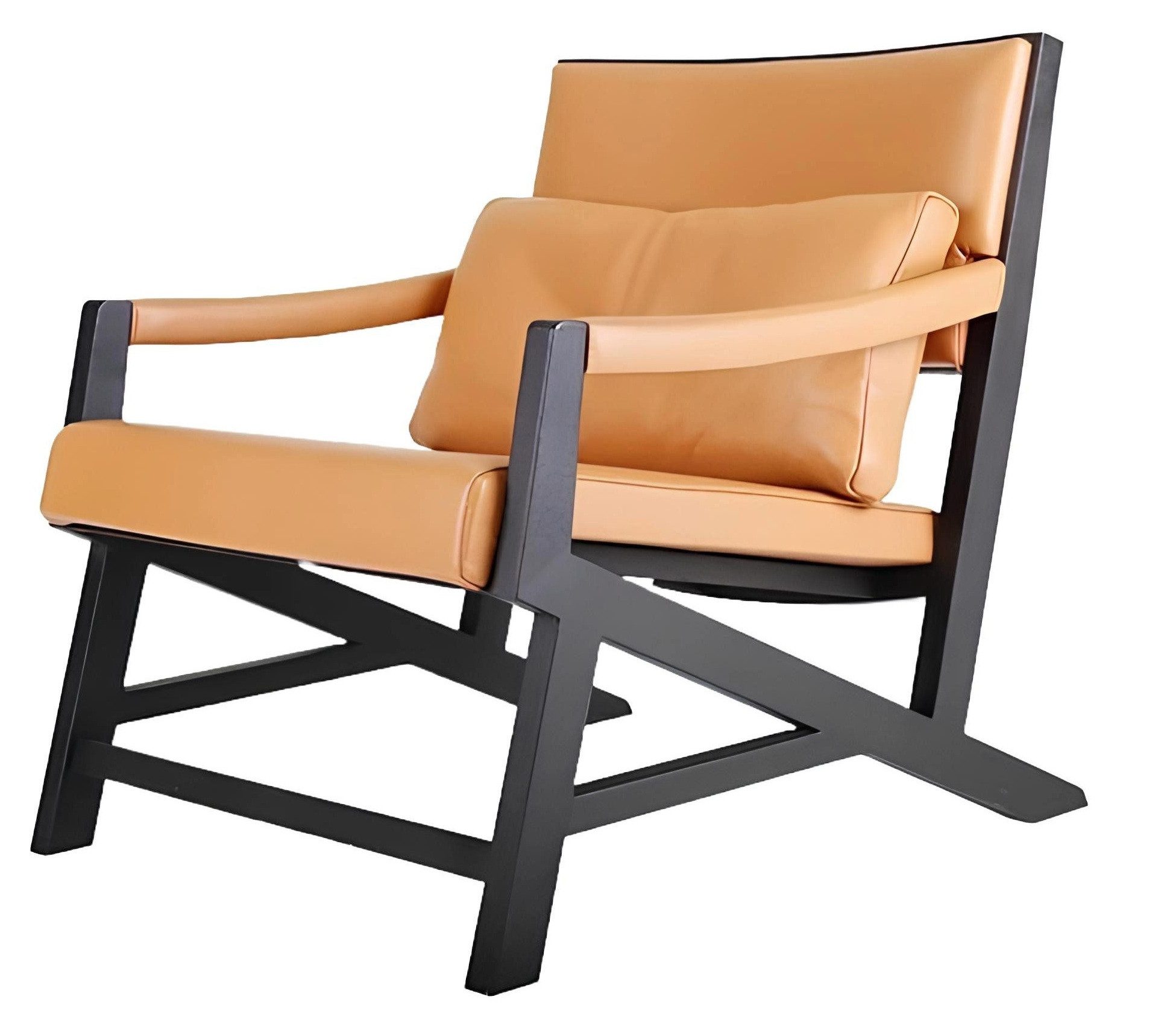 JVmoebel Loungesessel Club Lounge Leder Sessel mit modernem Design (Sessel ZY1656), Made in Europa