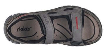 Rieker Sandale, Sommerschuh, Klettschuh, Outdoorsandale, in Trekking-Optik, G-Weite