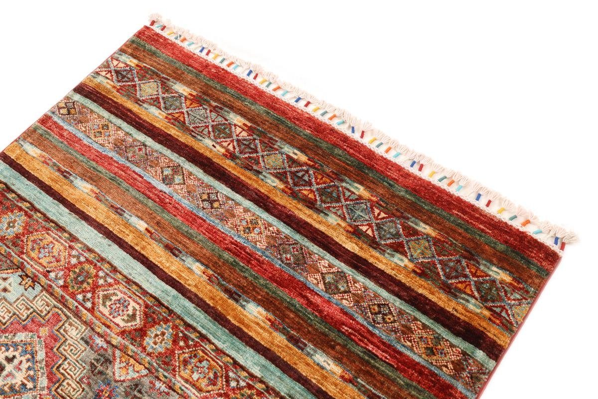 Orientteppich Höhe: Orientteppich, Arijana rechteckig, 103x148 Nain Shaal Handgeknüpfter Trading, 5 mm
