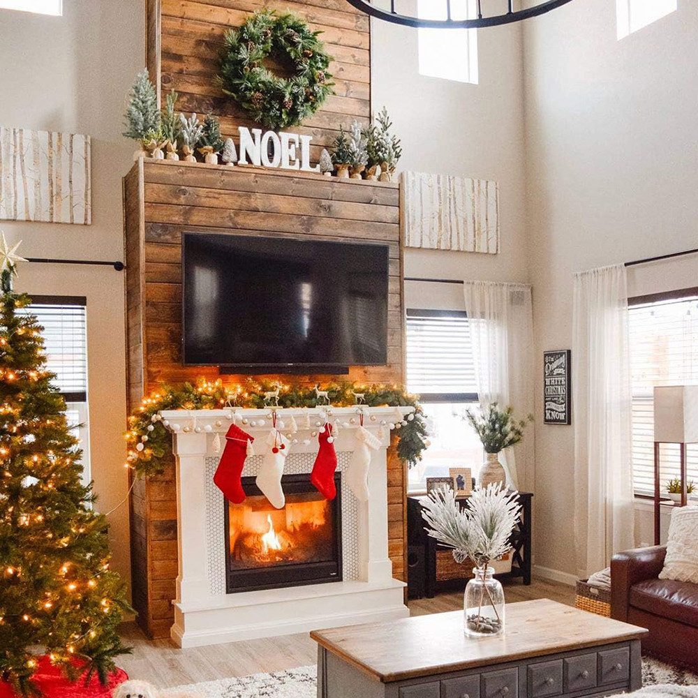 Coonoor Dekohänger 48cm Weihnachtsstrumpfe,Gestrickte Weihnachtssocken Kami günstig online kaufen