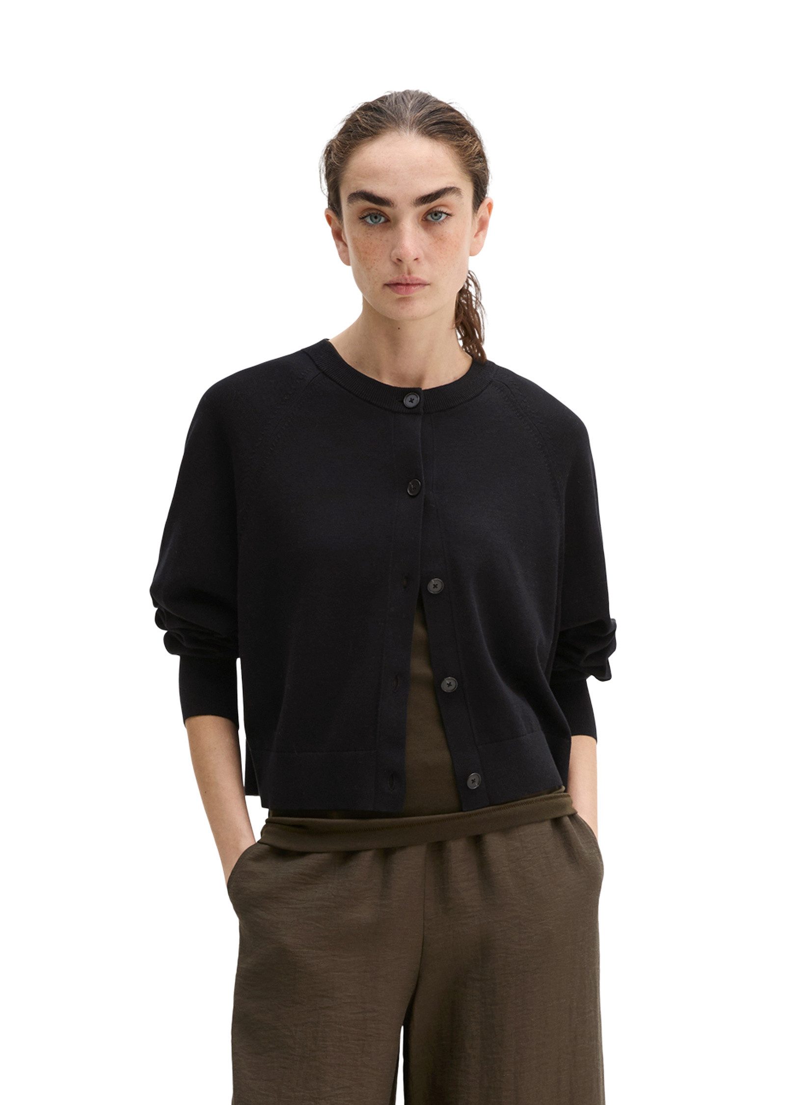 Marc O'Polo Cardigan aus reinem Baumwollgarn
