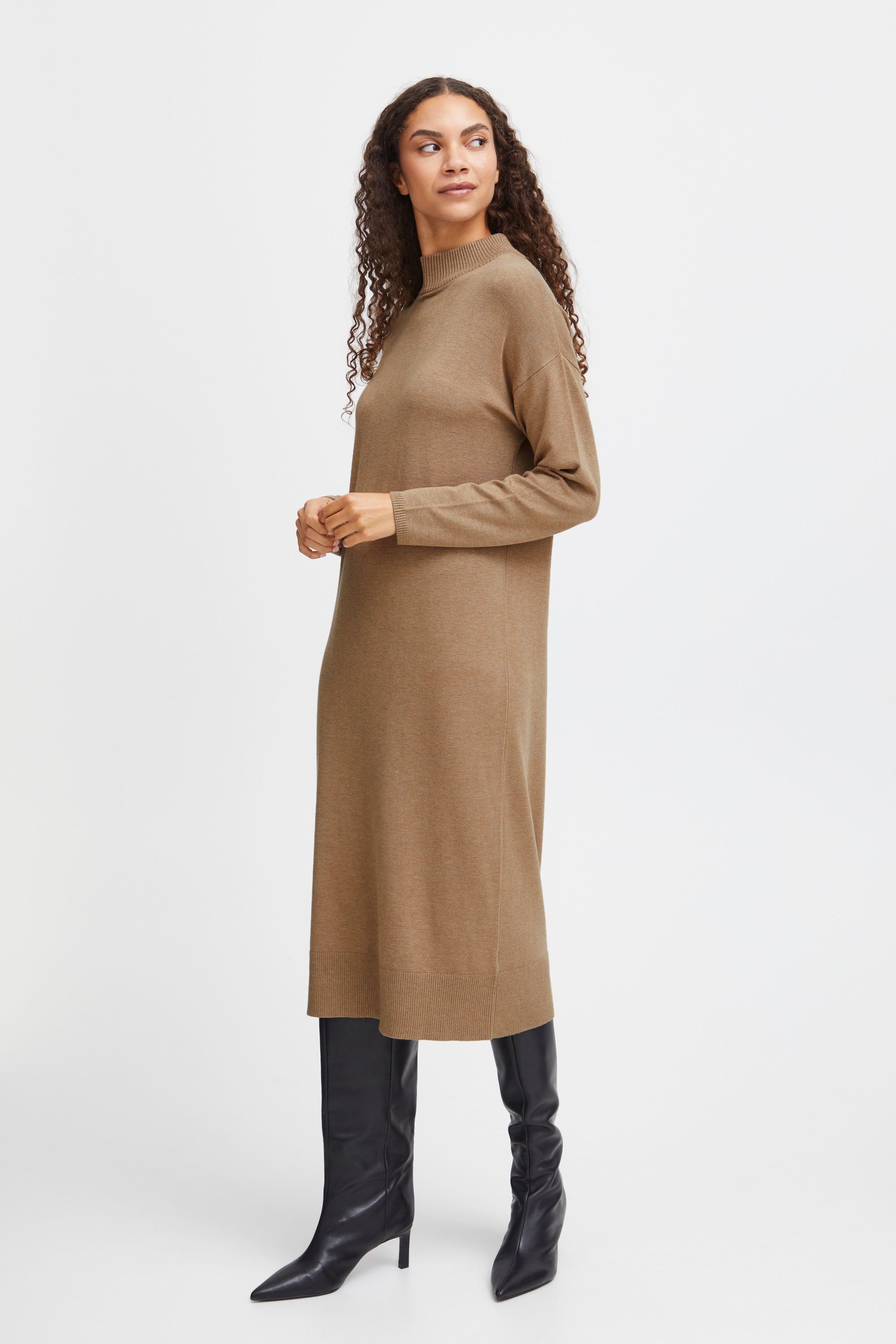b.young Strickkleid BYMMMORLA TURTLENECK DRESS- wunderschönes günstig online kaufen