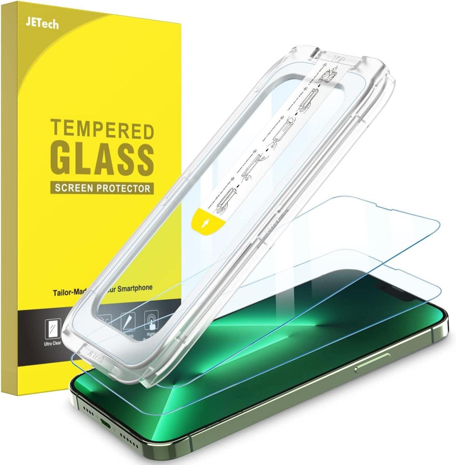 Displayschutzglas Schutzfolie für iPhone 13 Pro Max 6,7 Zoll, Full Screen Glas, Panzer