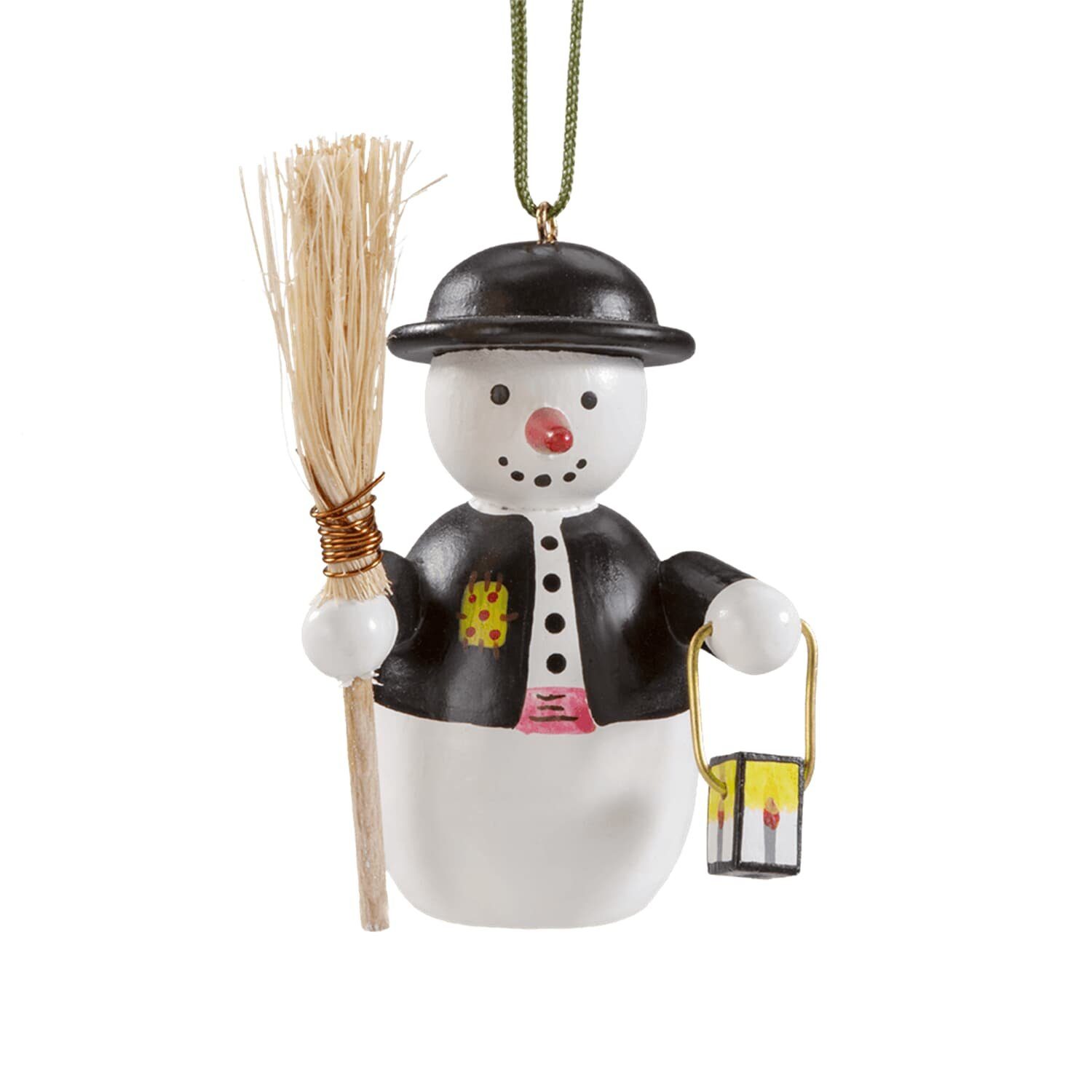 Käthe Wohlfahrt Christbaumschmuck Schneemann mit Laterne