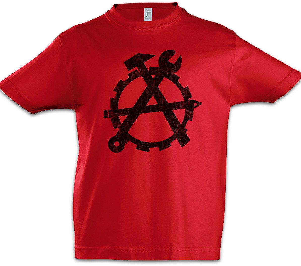 Print-Shirt Workers Anarchy Kinder T-Shirt About Capitalism Kommunismus