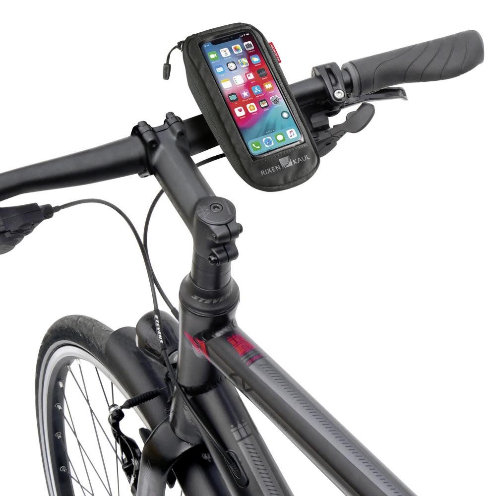KlickFix Fahrradtasche KLICKfix Phone Bag Comfort S Smartphonetasche mit Quad Mini Adapter -
