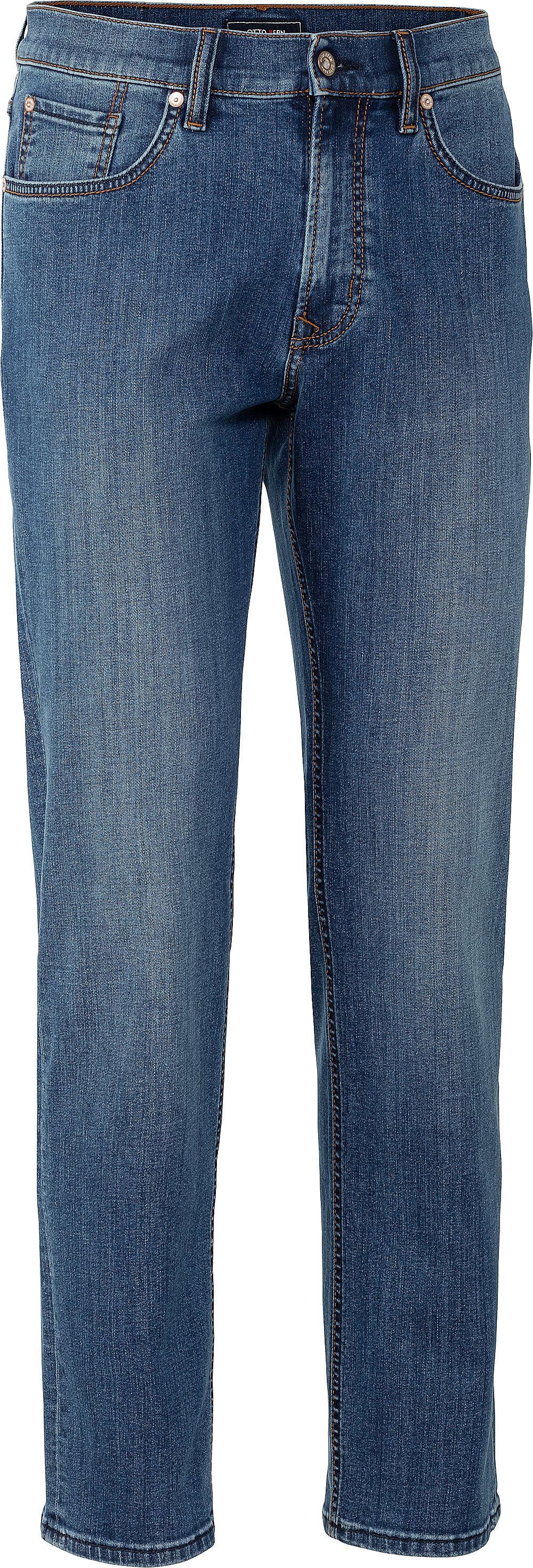 Otto Kern Kern Stretch-Jeans mittelblau perfekter Sitz Stretch-Anteil mit