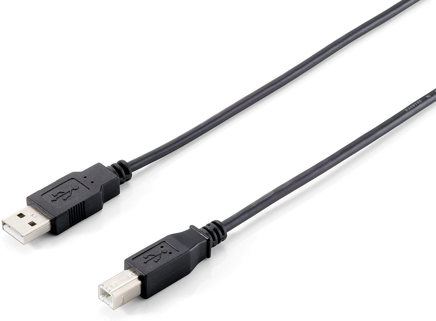 equip USB2.0 Anschlusskabel 5.0m Stecker A/Stecker B USB-Kabel