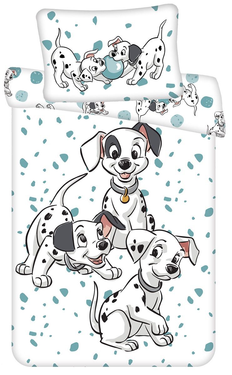 Disney Kinderbettwäsche 101 Dalmatiner, Renforcé, 2 günstig online kaufen