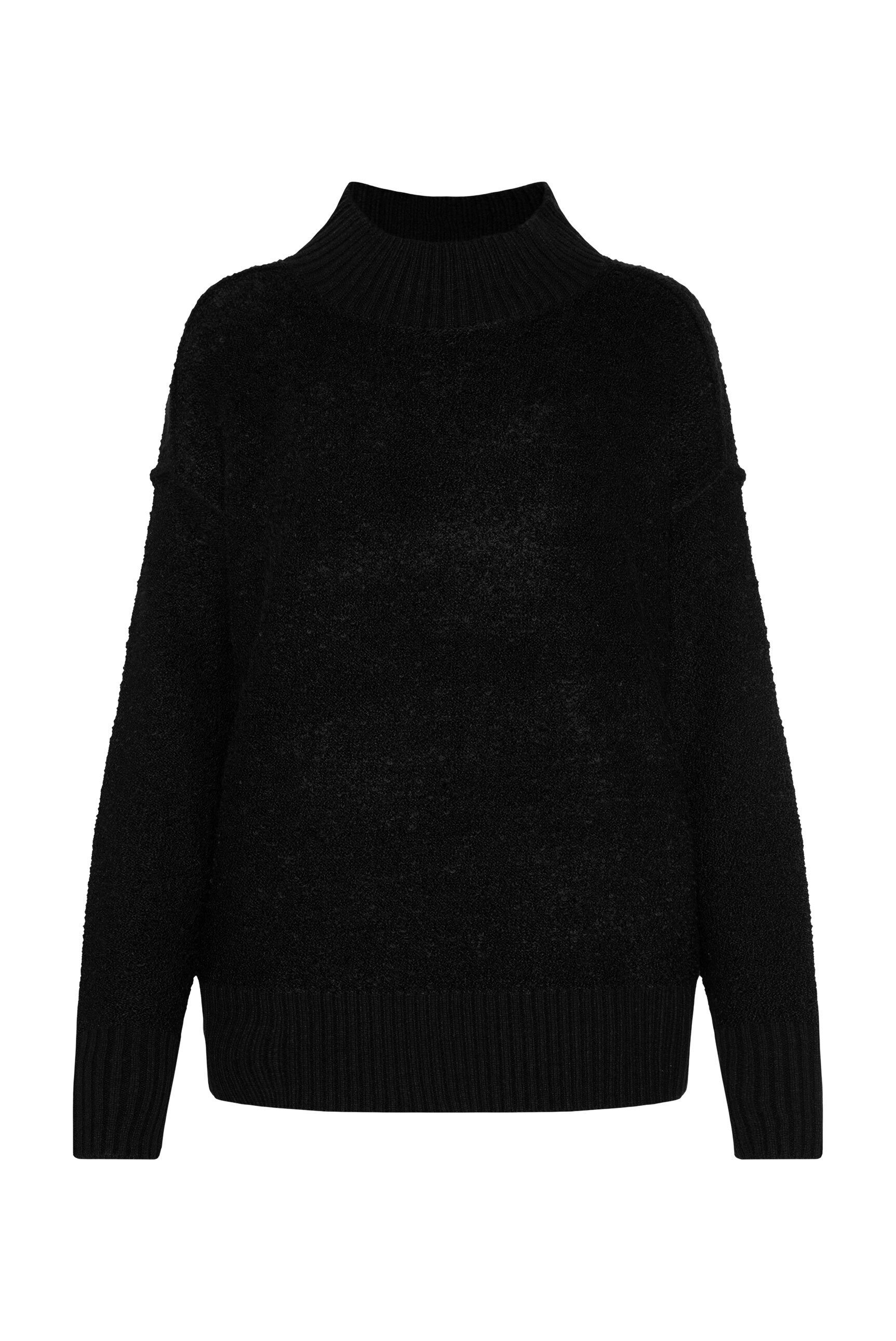 SOCCX Rundhalspullover mit Stehkragen günstig online kaufen