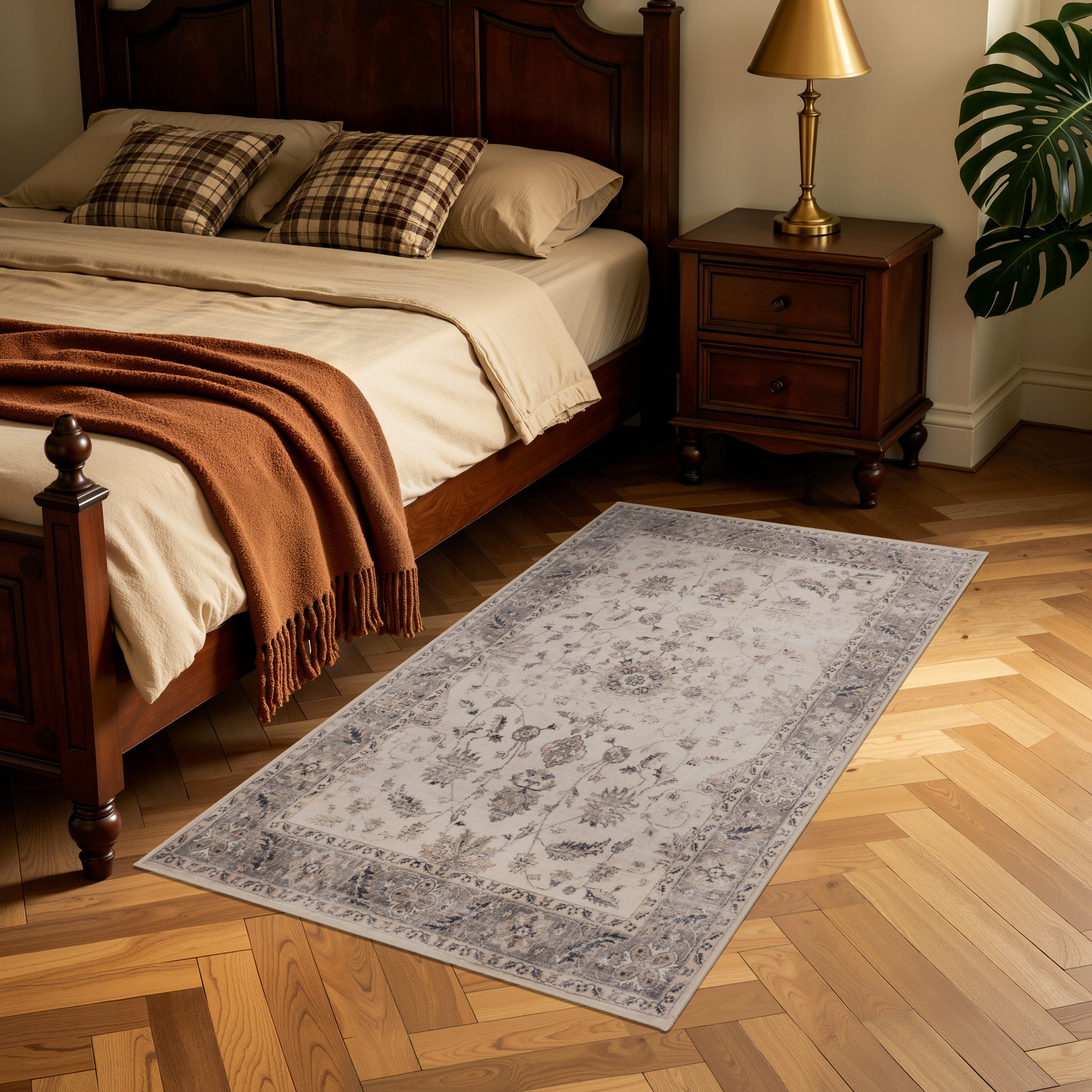 Carpettex Designteppich Vintage Orientalisch Design, Läufer, Höhe: 3 mm, Polyester