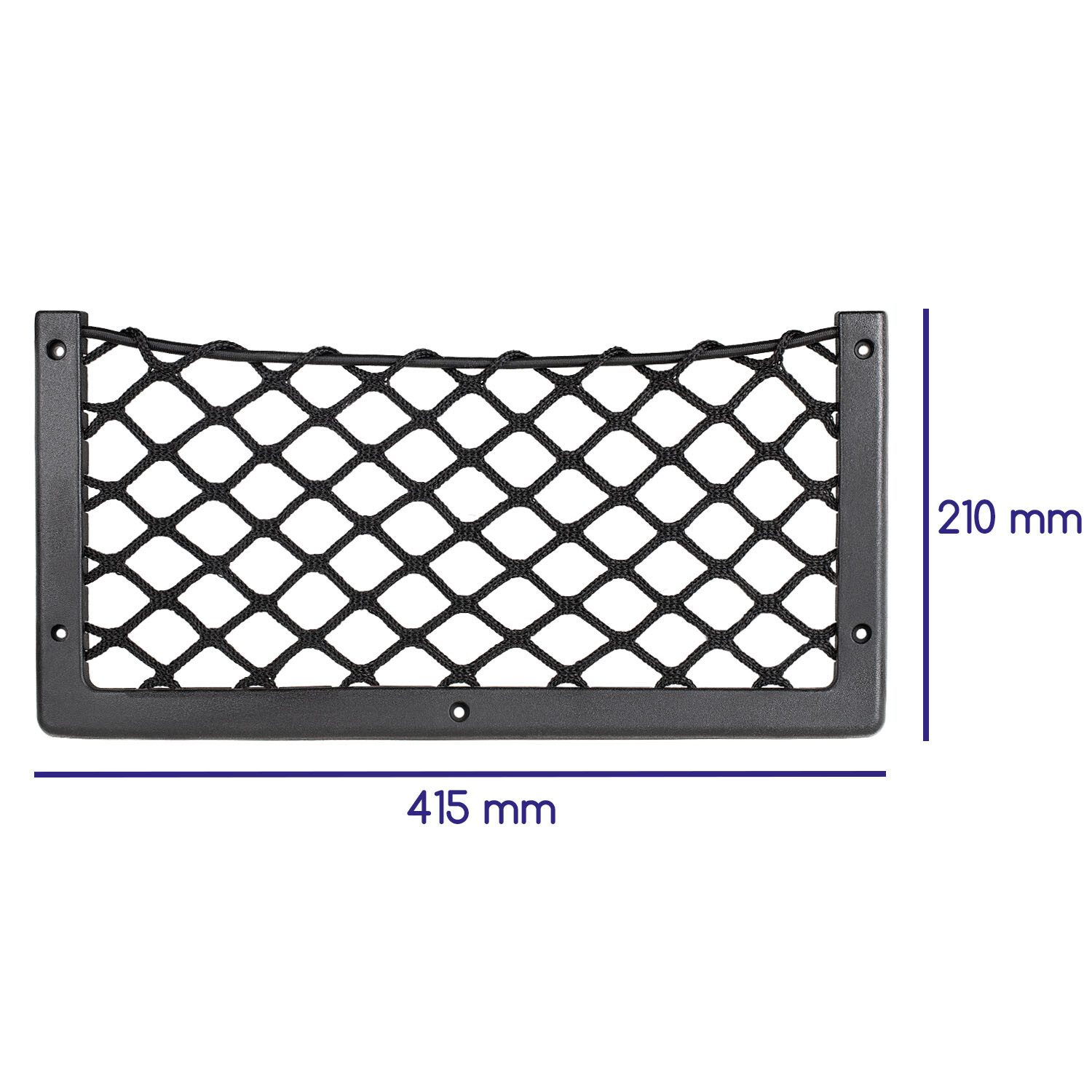 alca Rücksitzorganizer 41,5 x 21 cm Universal schraubbar & klebbar (1-tlg)