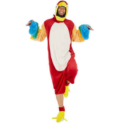 dressforfun Kostüm Kostüm Papagei
