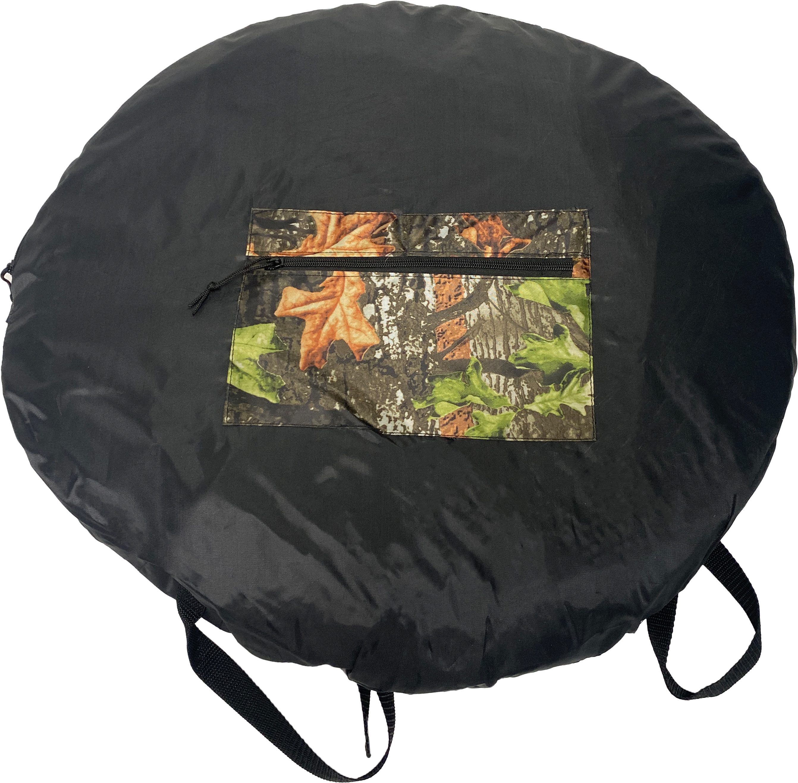 Berger & Schröter Faltzelt Zeltschirm Jagdzelt Camouflage, Fotozelt, 3 Fenster, 1 Tür, faltbar, Personen: 1 (1 tlg)