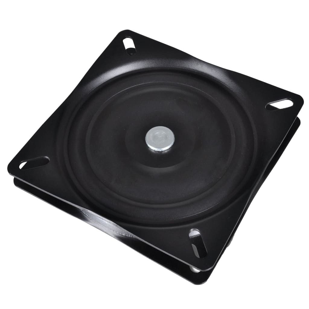 vidaXL Segelboot Bootssitz-Drehplatten 2 Stk. Standard 160×160×2,5 mm, (2-St)