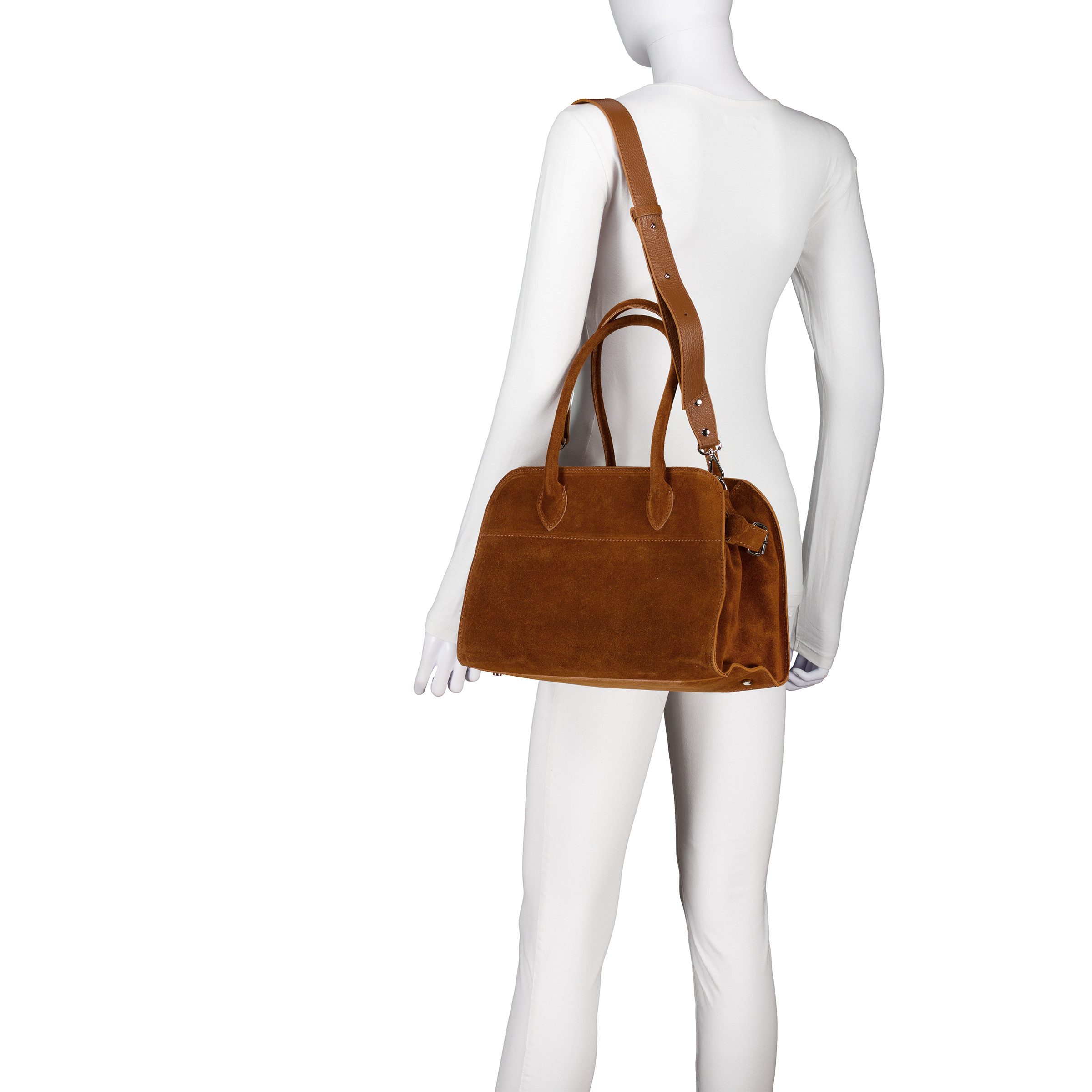 Hausfelder Manufaktur Handtasche Velours