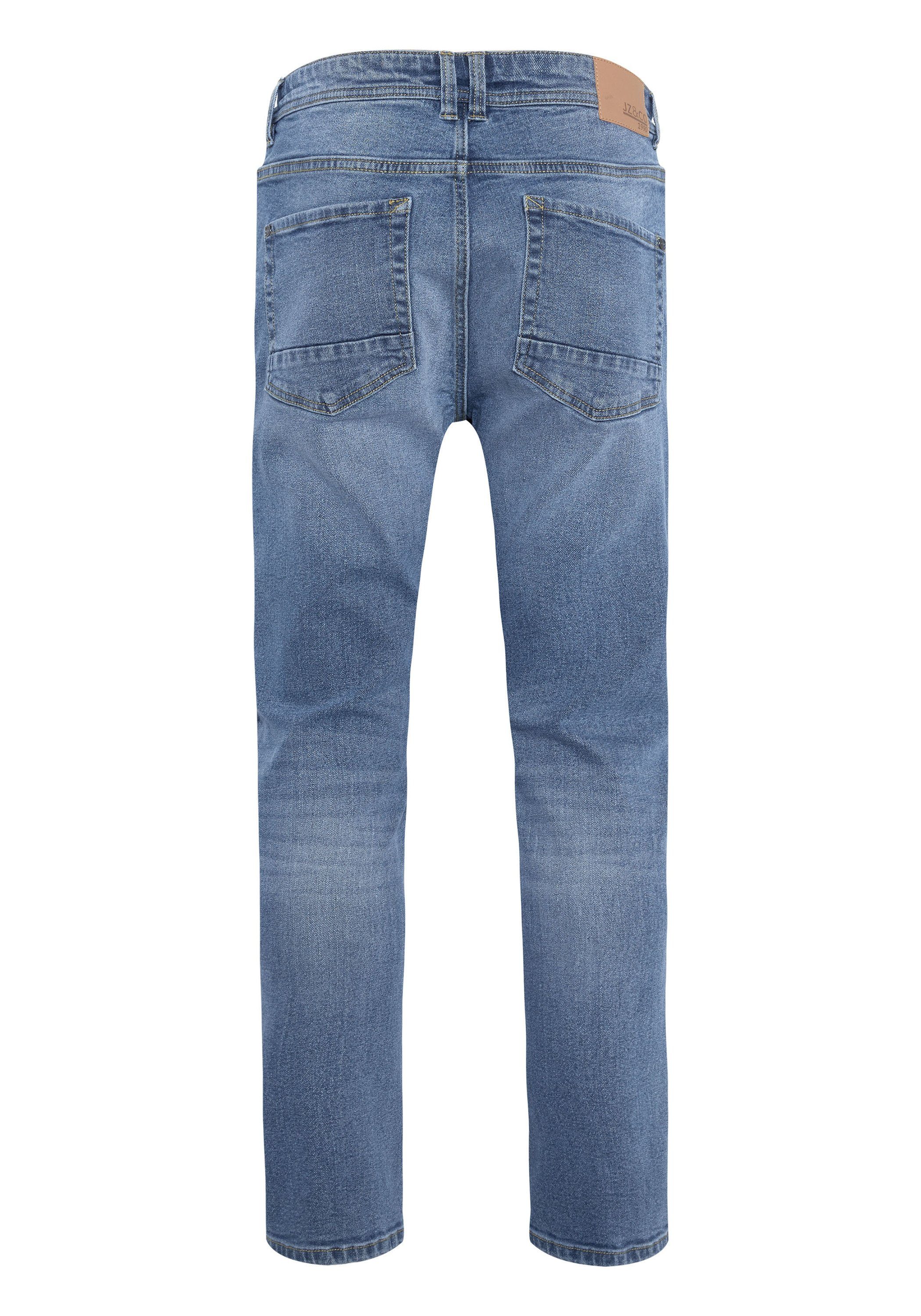 JZ & Co 5-Pocket-Jeans mit Dark Waschung 48 Blue leichter