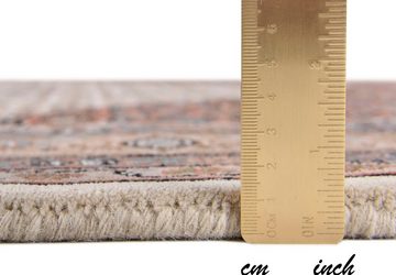Orientteppich Benares Bidjar, THEKO, rechteckig, Höhe: 12 mm, reine Wolle, handgeknüpft, mit Fransen