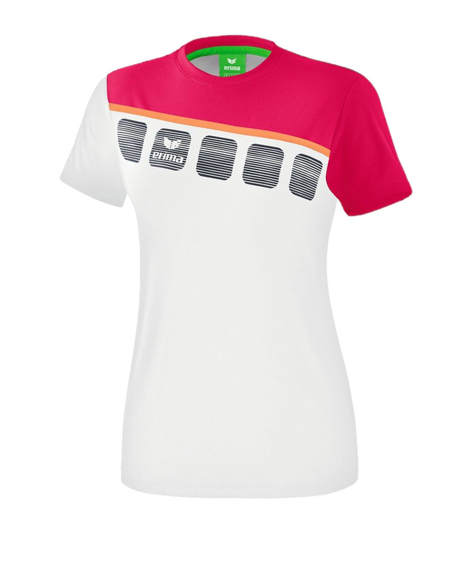 Erima T-Shirt 5-C T-Shirt Damen default Weiss