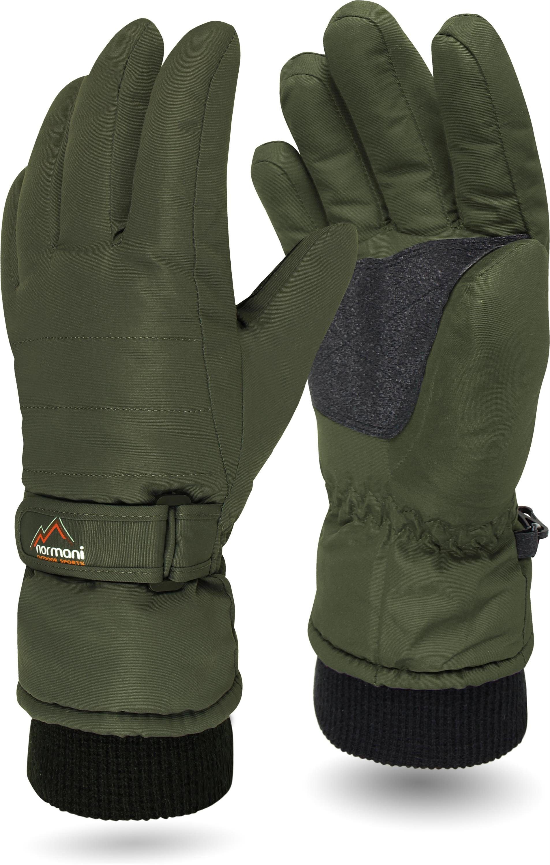 normani Skihandschuhe Winterhandschuhe mit 3M Thinsulate™ (40 g) Wasserdichte Snowboardhandschuhe mit Fleece für Damen und Herren