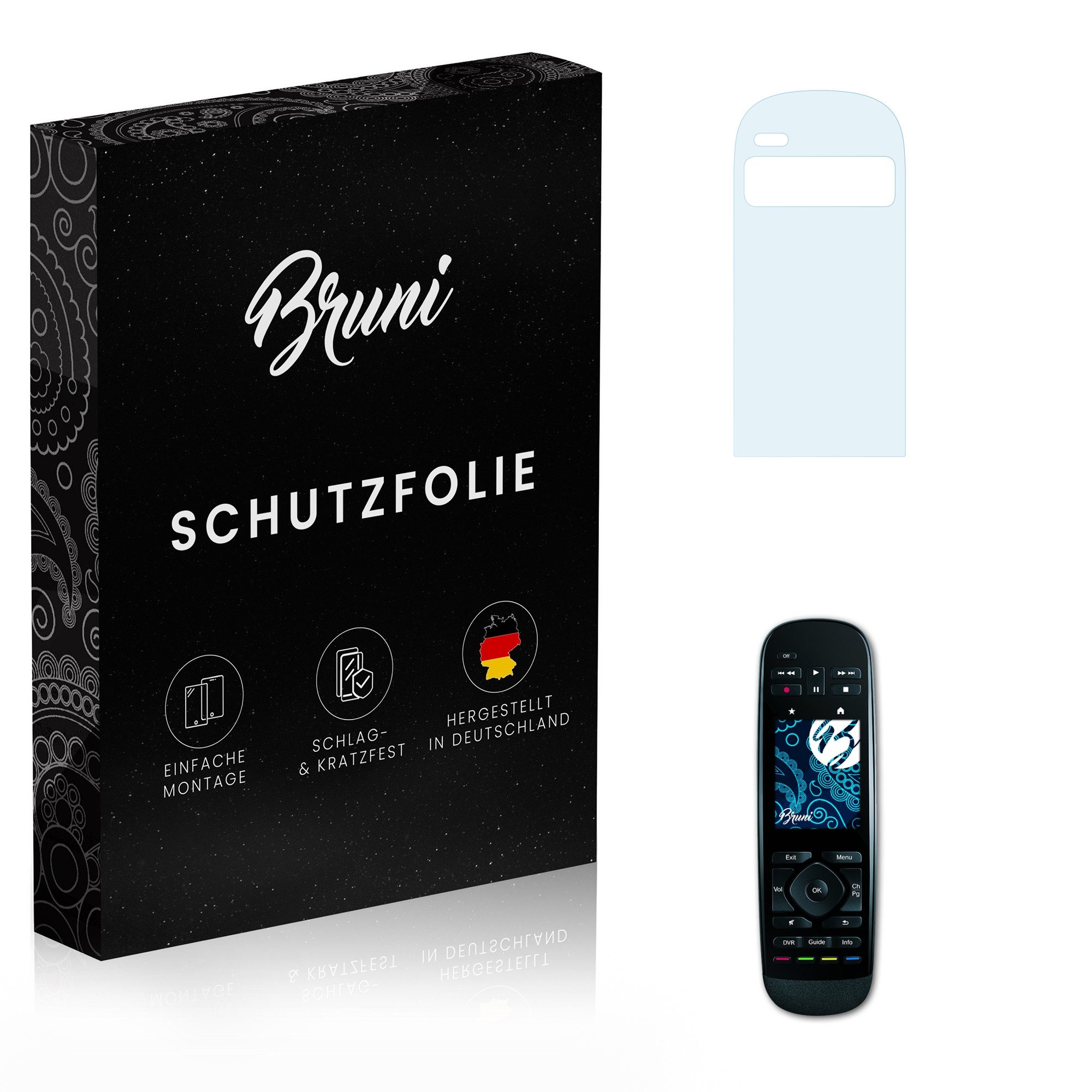 Bruni Schutzfolie Glasklare Displayschutzfolie für Harmony Touch, (2 Folien), praktisch unsichtbar