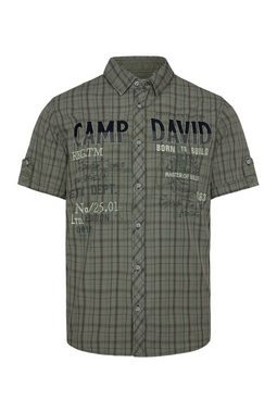 CAMP DAVID Kurzarmhemd aus Baumwolle