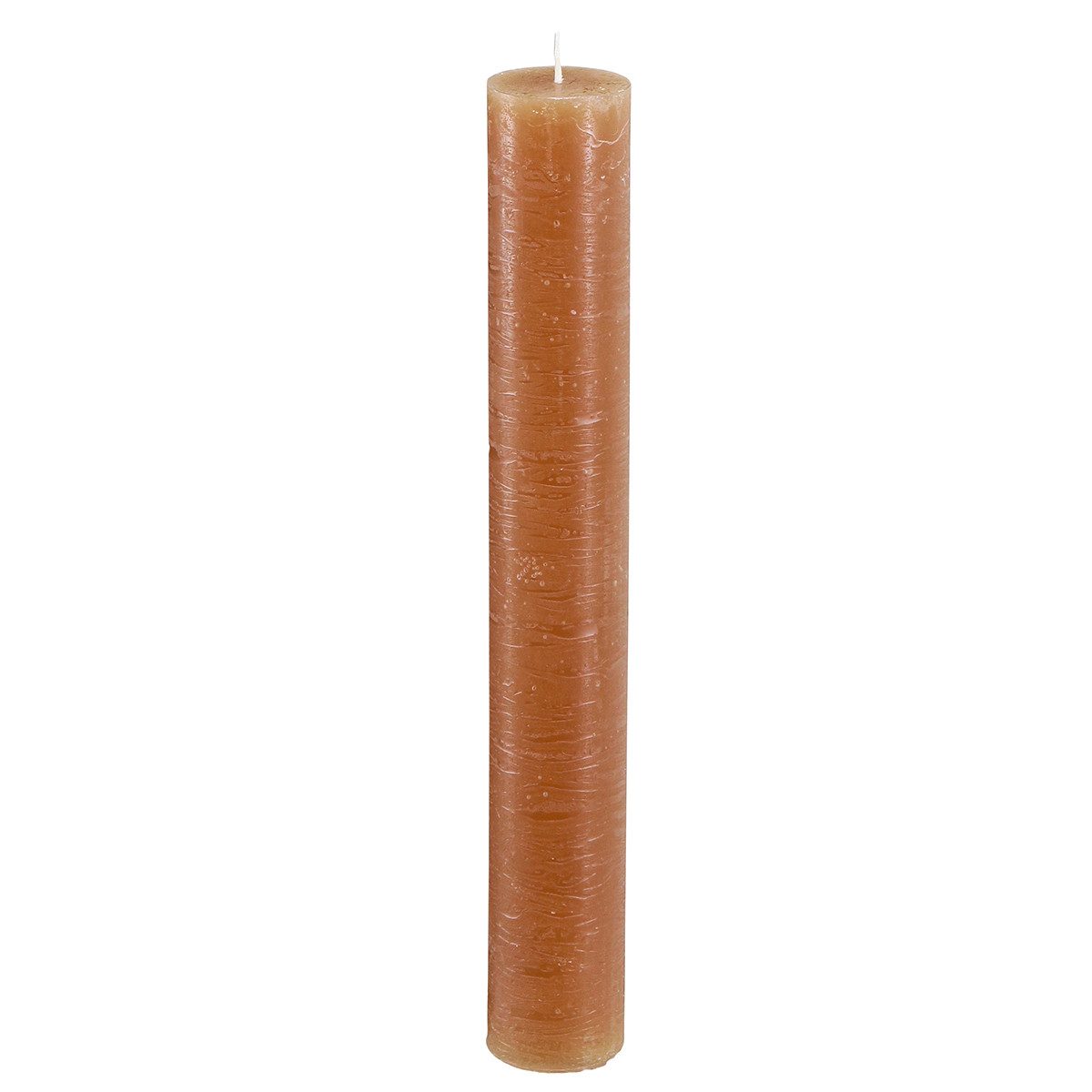 Florists Products Spitzkerze Stabkerzen Karamell durchgefärbt, rustikale Tischdeko 34x240mm, 4 Stü