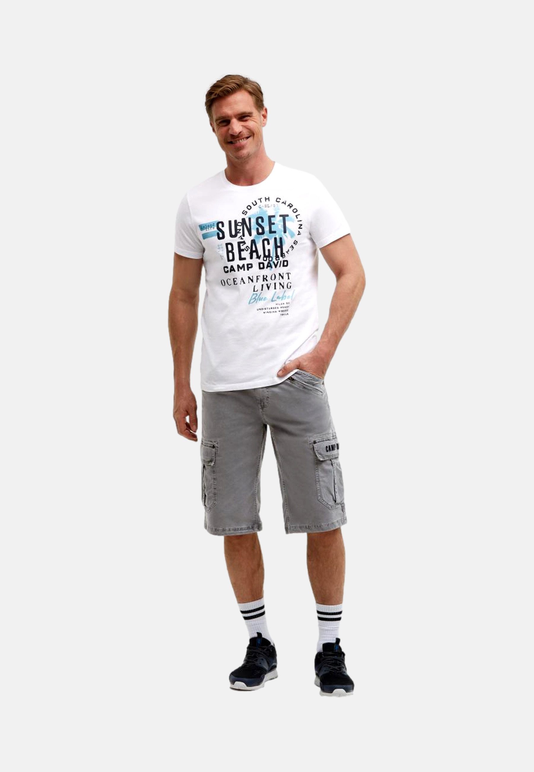 CAMP DAVID Cargoshorts Cargoshorts Oceanfront kurze Hose mit vielen (1-tlg)