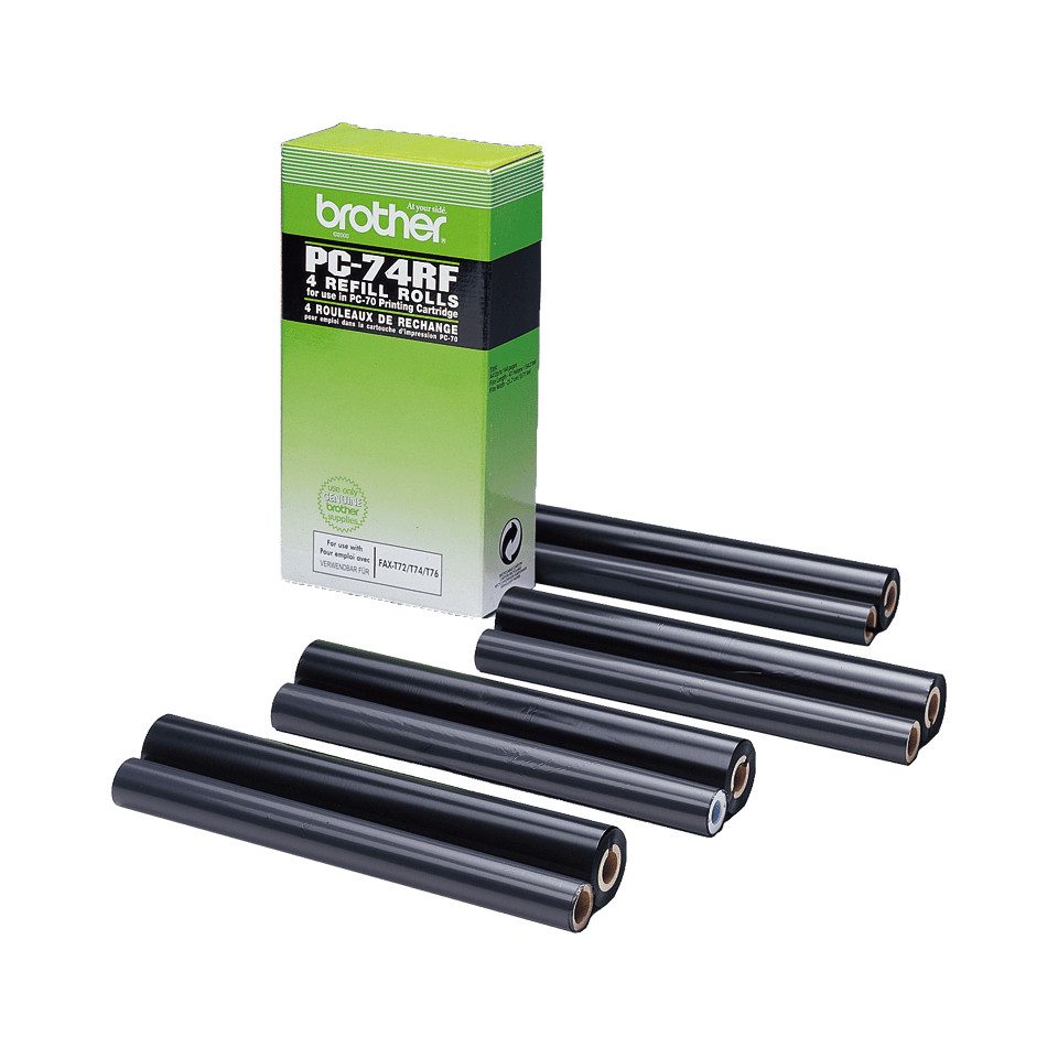 Brother Thermotransferrolle PC-74RF 4er-Pack (4x 144 Seite Tintenpatrone