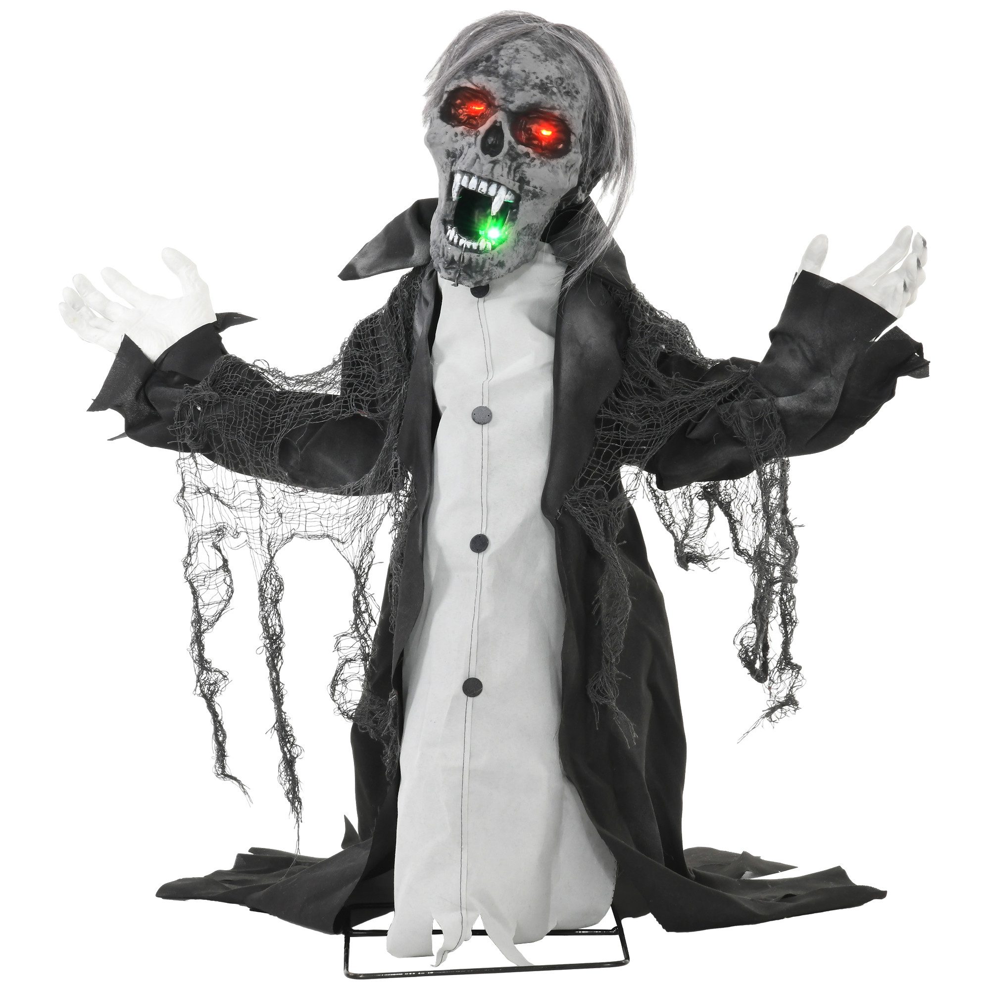 HOMCOM Dekofigur 75cm Halloween Skelett mit günstig online kaufen