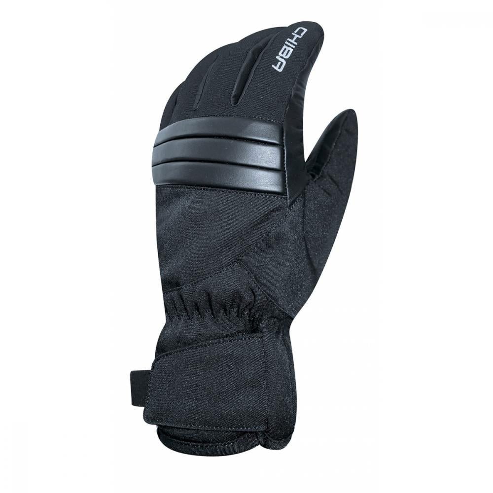 Chiba Fahrradhandschuhe CHIBA Lake Placid - wasserdichter Winter-Radhandschuh, schwarz, Größe