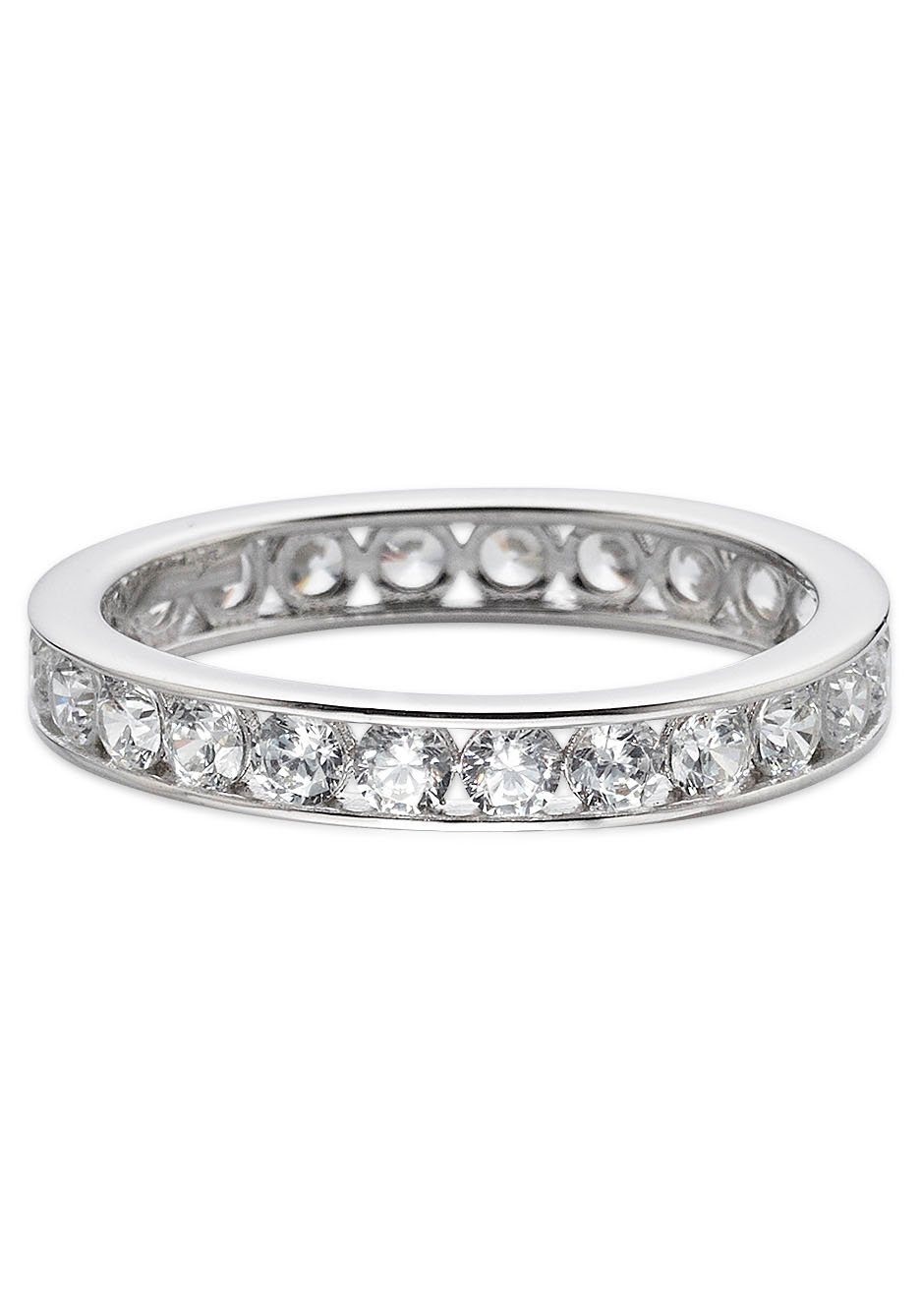 Fingerring Schmuck Geschenk Silber 925 Damenring Memoire