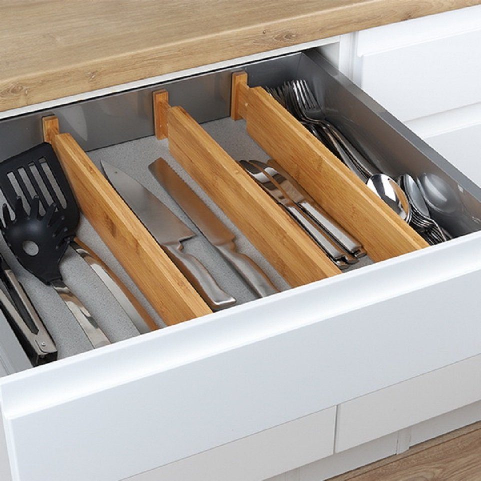 Küchenorganizer-Set Schubladentrenner Schubladenzubehör