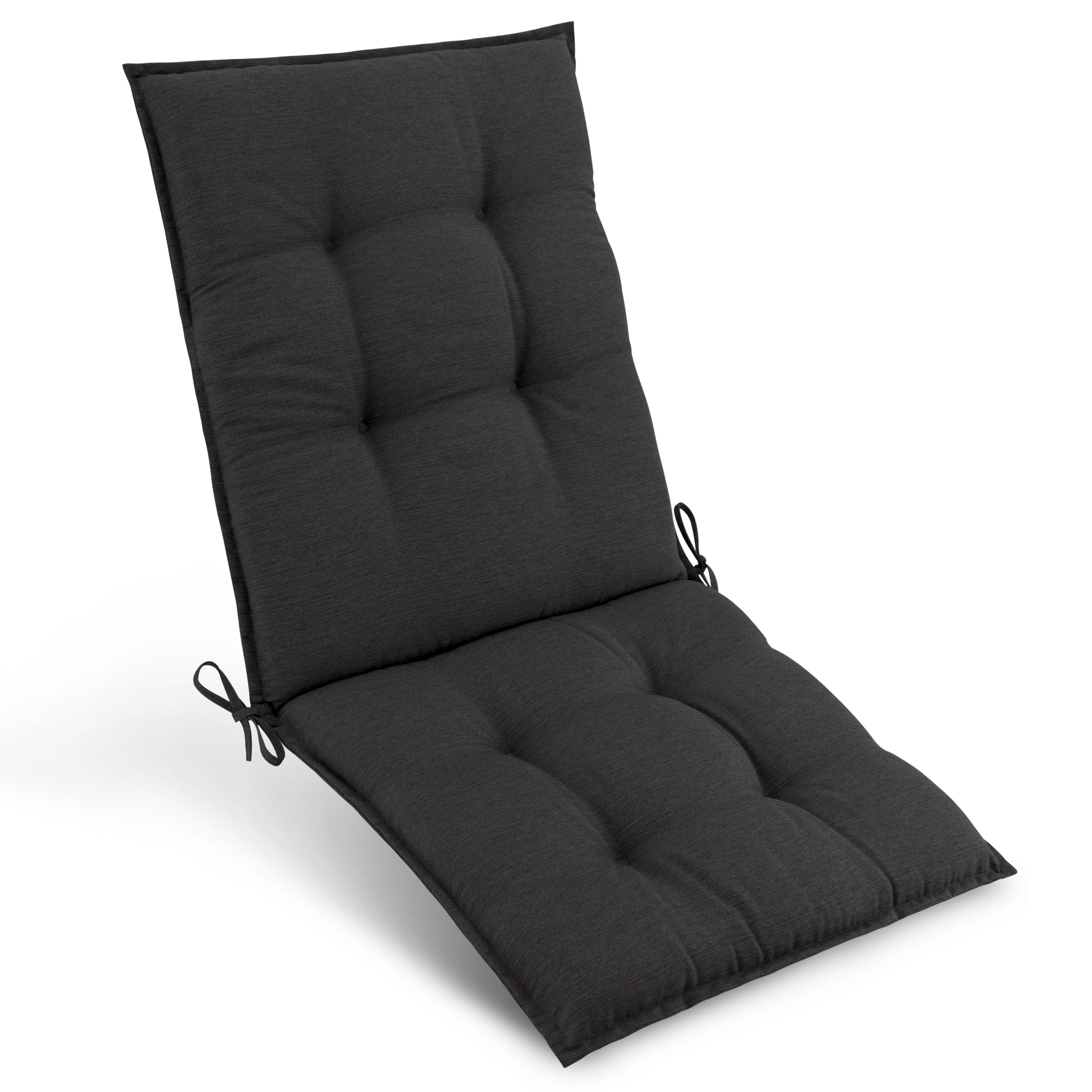 Beautissu Sitzauflage, (1 St), strapazierfähiges Strukturpolster, UV-Lichtechtheit 5