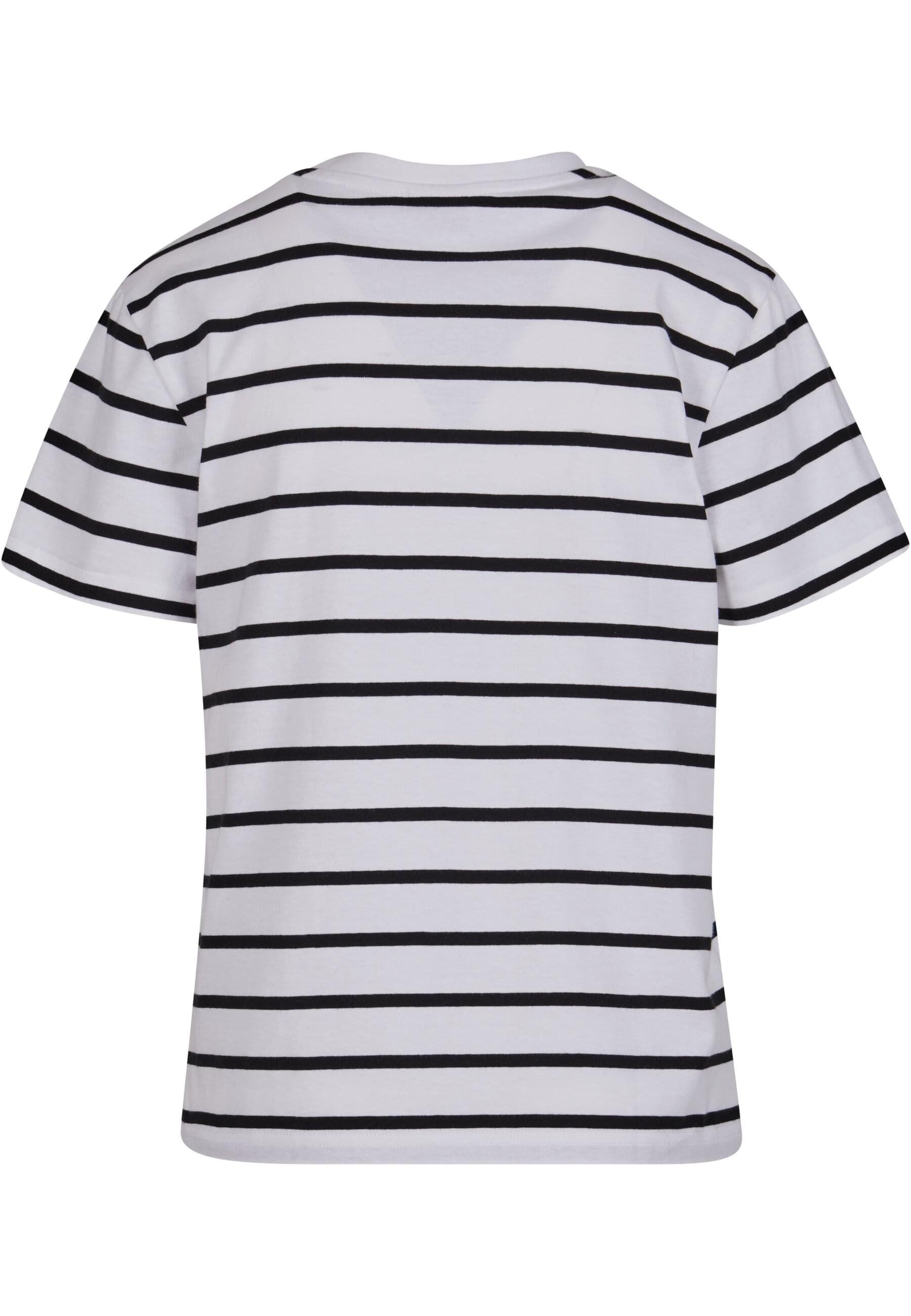 URBAN CLASSICS T-Shirt Urban Classics Damen Ladies Striped Boxy Tee (1-tlg) günstig online kaufen