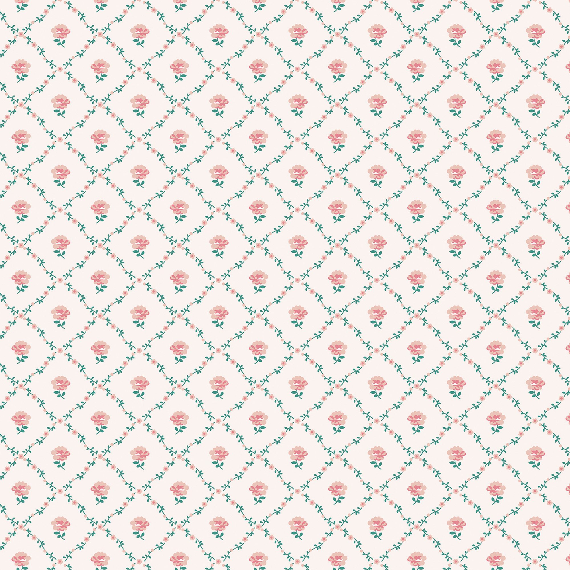 LAURA ASHLEY Vliestapete Kate, glatt, kariert, (1 St), 10mx52cm (ca. 5m2) günstig online kaufen