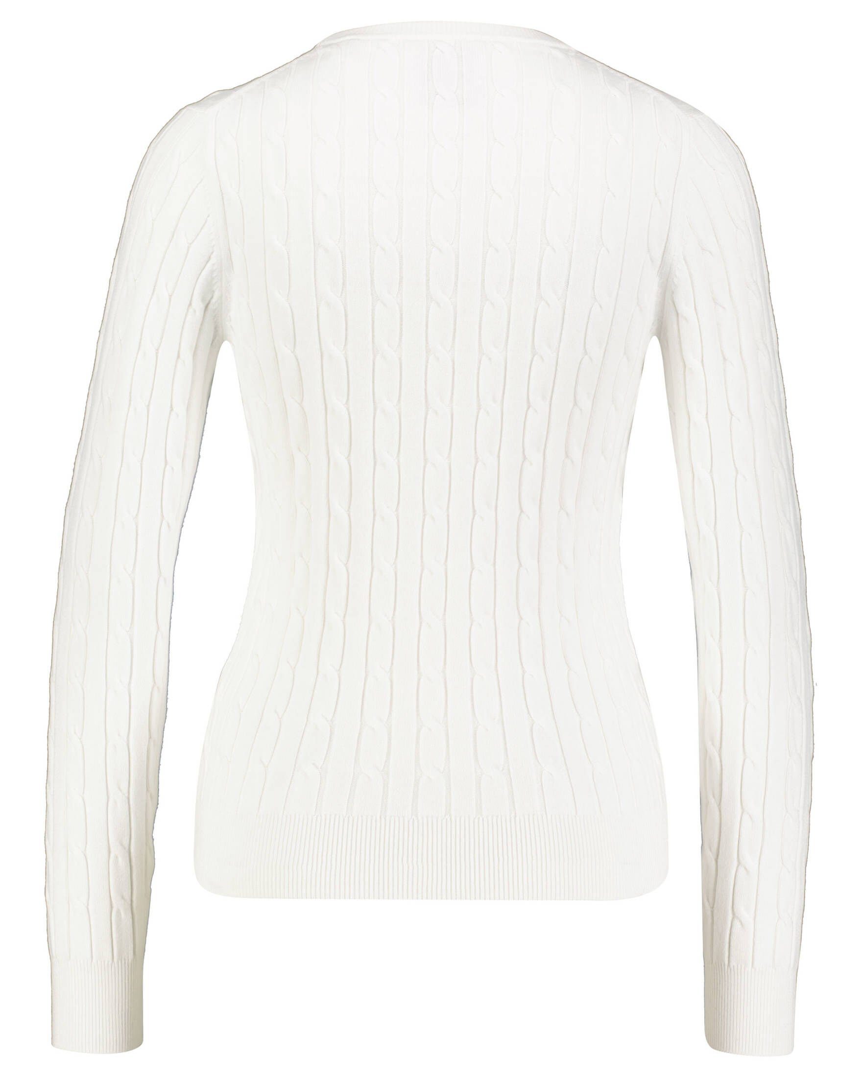 Gant Strickpullover Damen Strickpullover mit Zopfmuster günstig online kaufen