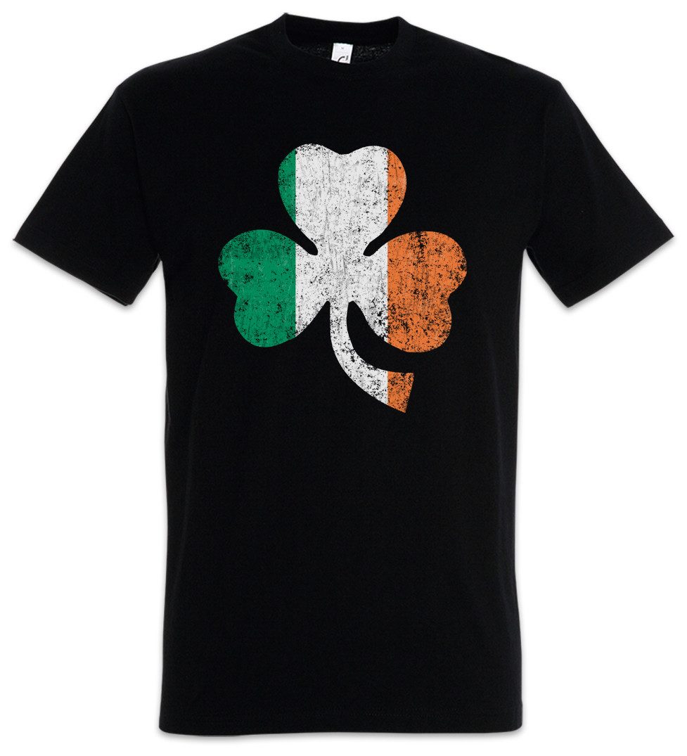 Urban Backwoods Print-Shirt Shamrock Irish Flag günstig online kaufen
