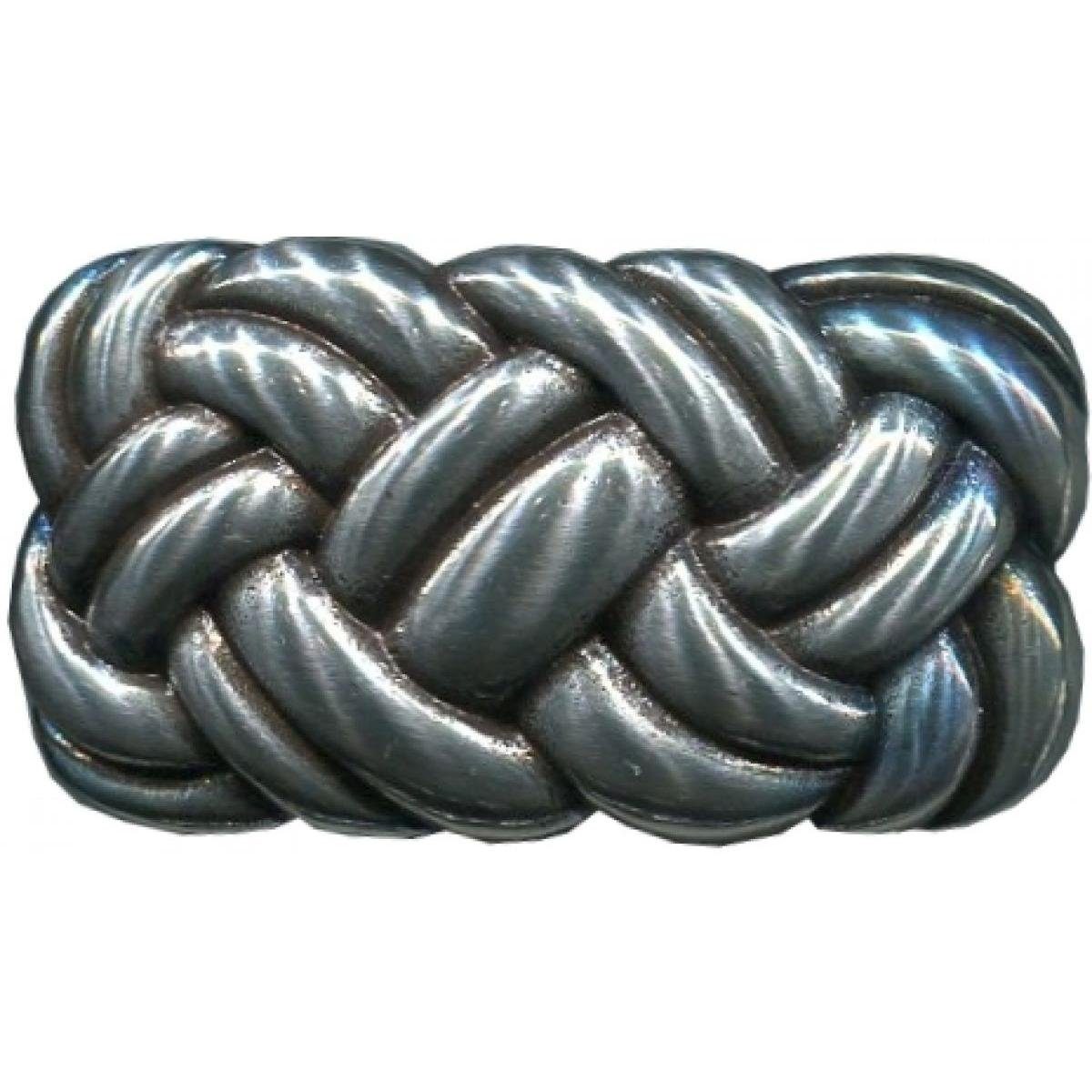 BELTINGER Gürtelschnalle Knoten 2,5cm - Buckle Wechselschließe Gürtelschließe 25mm - Für Gürtel Silber